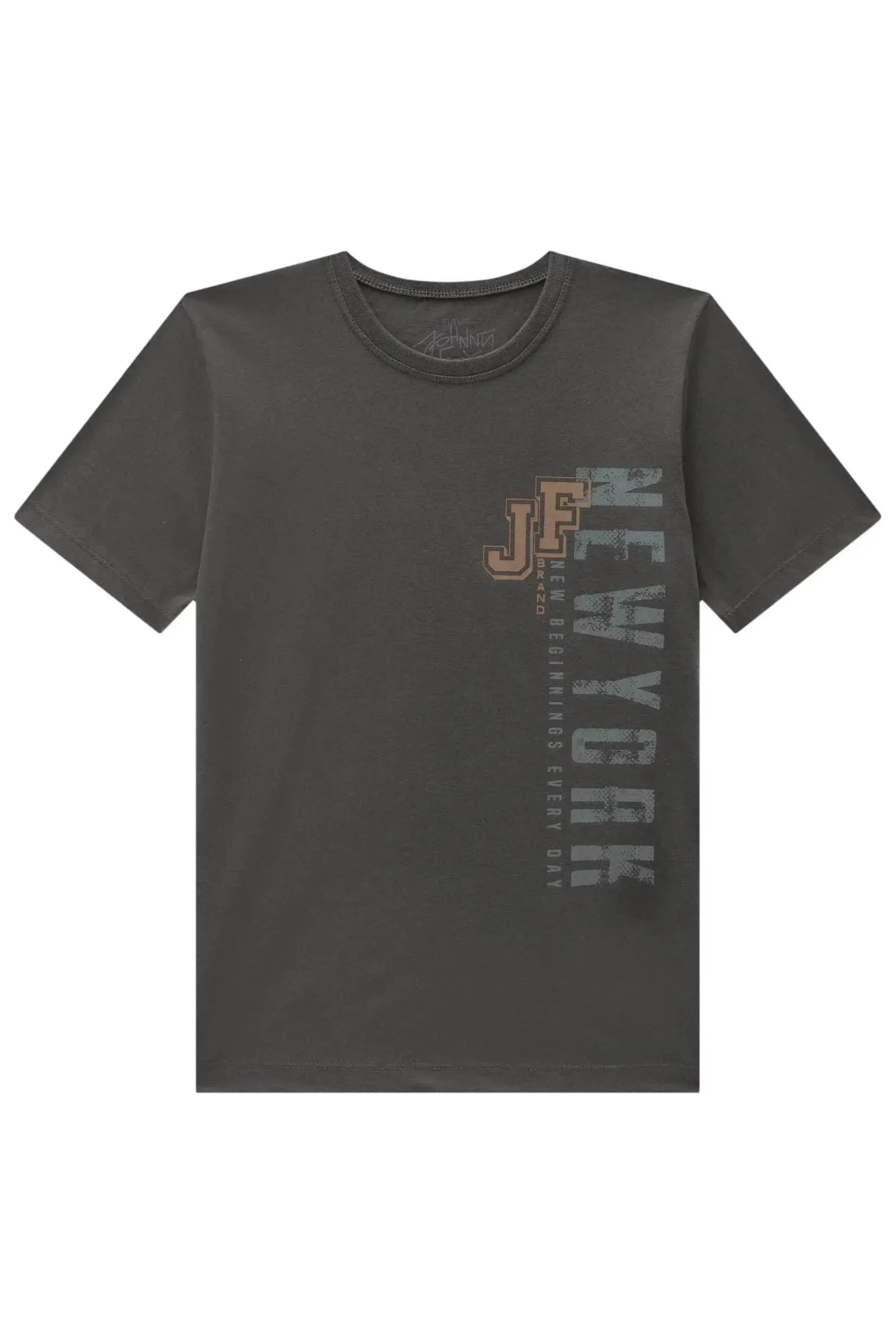 Camiseta em Meia Malha 92624 Johnny Fox Teen Menino