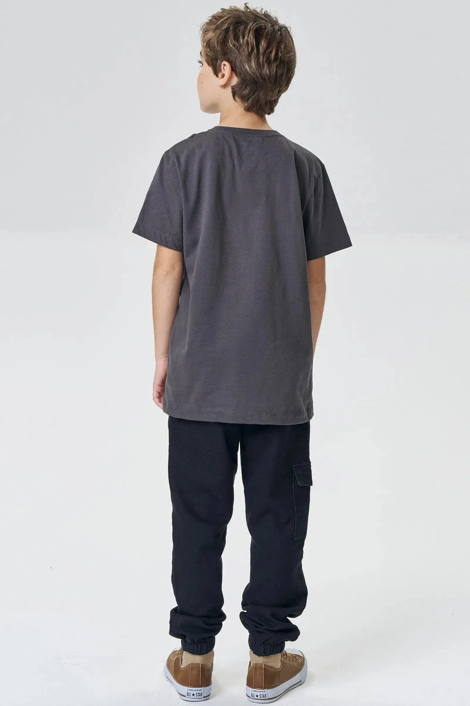 Camiseta em Meia Malha 92624 Johnny Fox Teen Menino