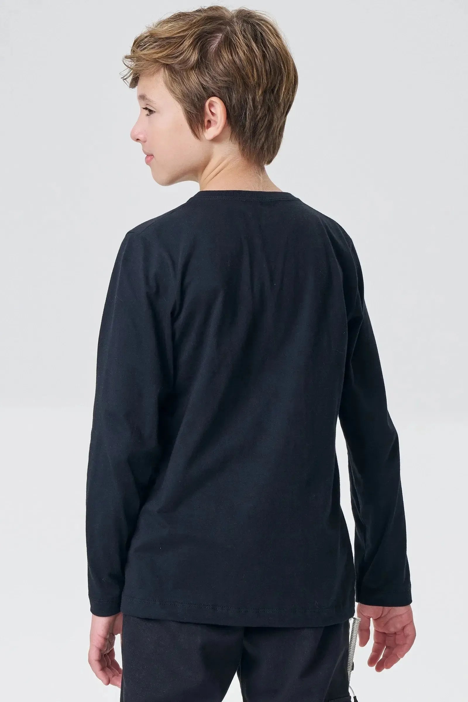 Camiseta em Meia Malha 92659 Johnny Fox Teen Menino