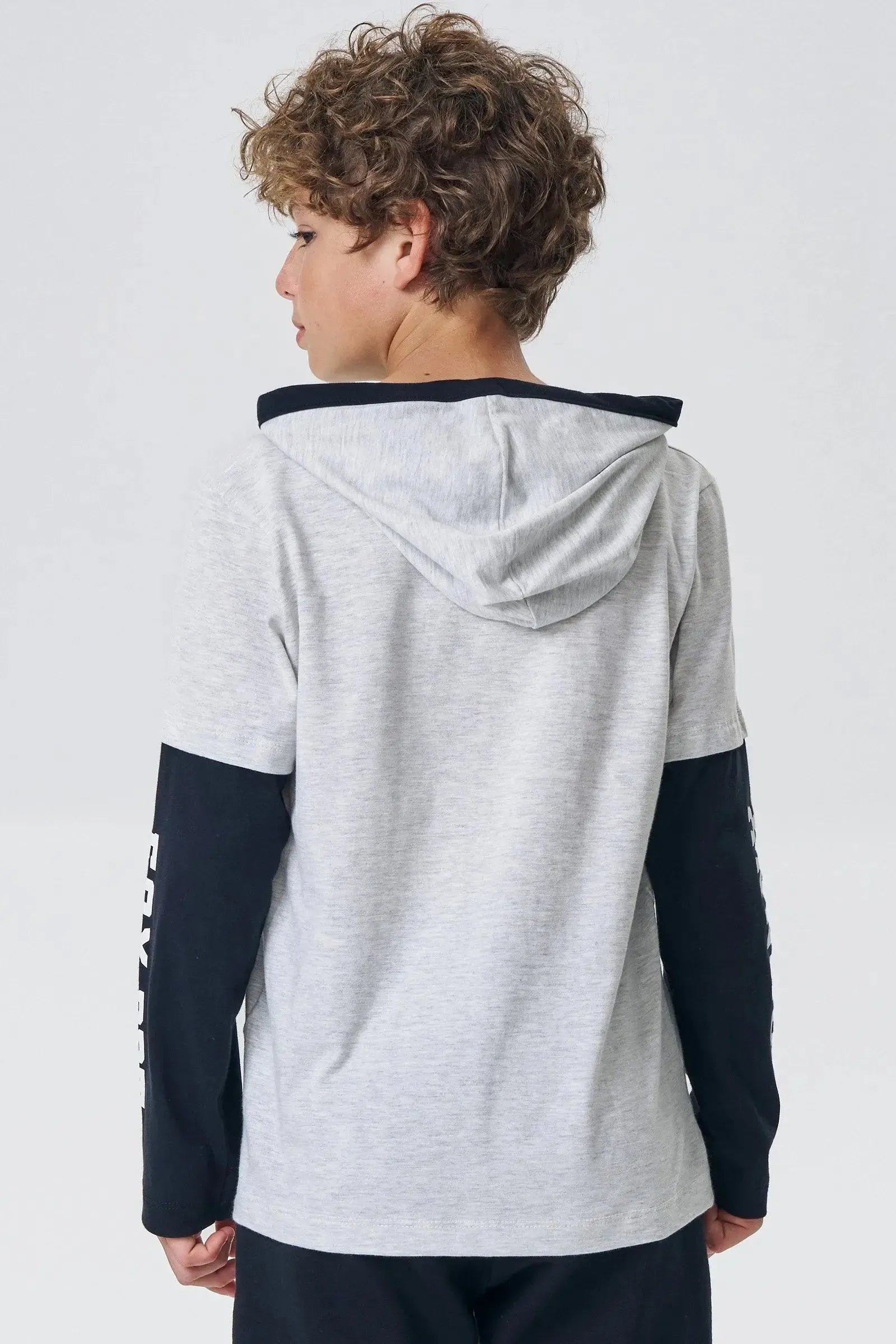 Camiseta em Meia Malha 92673 Johnny Fox Teen Menino