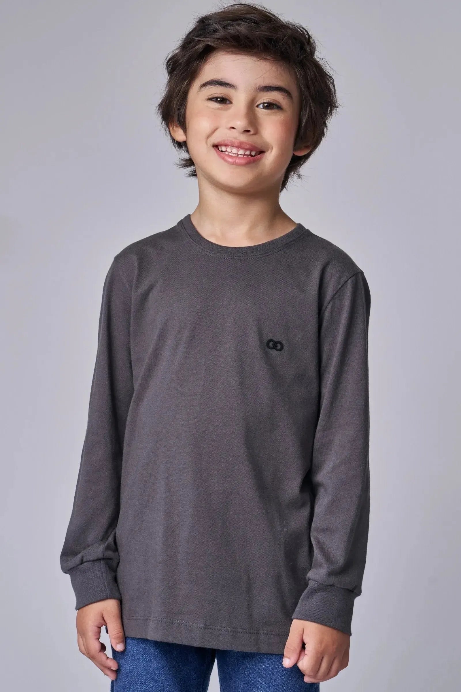 Camiseta em Meia Malha 92917 LucBoo Infantil Menino