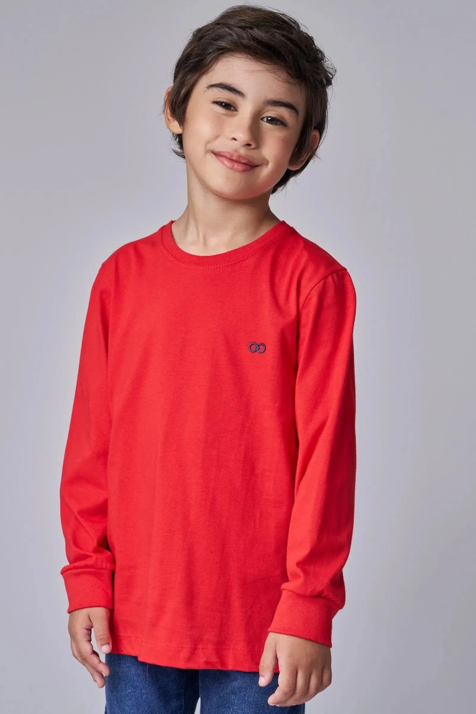 Camiseta em Meia Malha 92920 LucBoo Infantil Menino