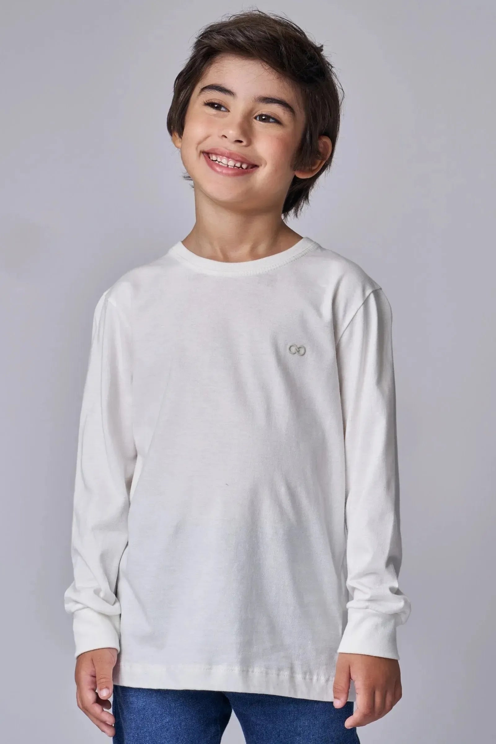 Camiseta em Meia Malha 92920 LucBoo Infantil Menino