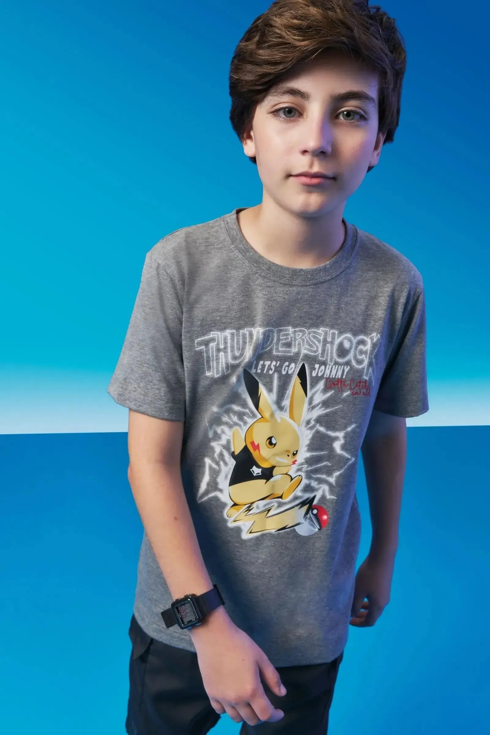 Camiseta em Meia Malha 94305 Johnny Fox Teen Menino