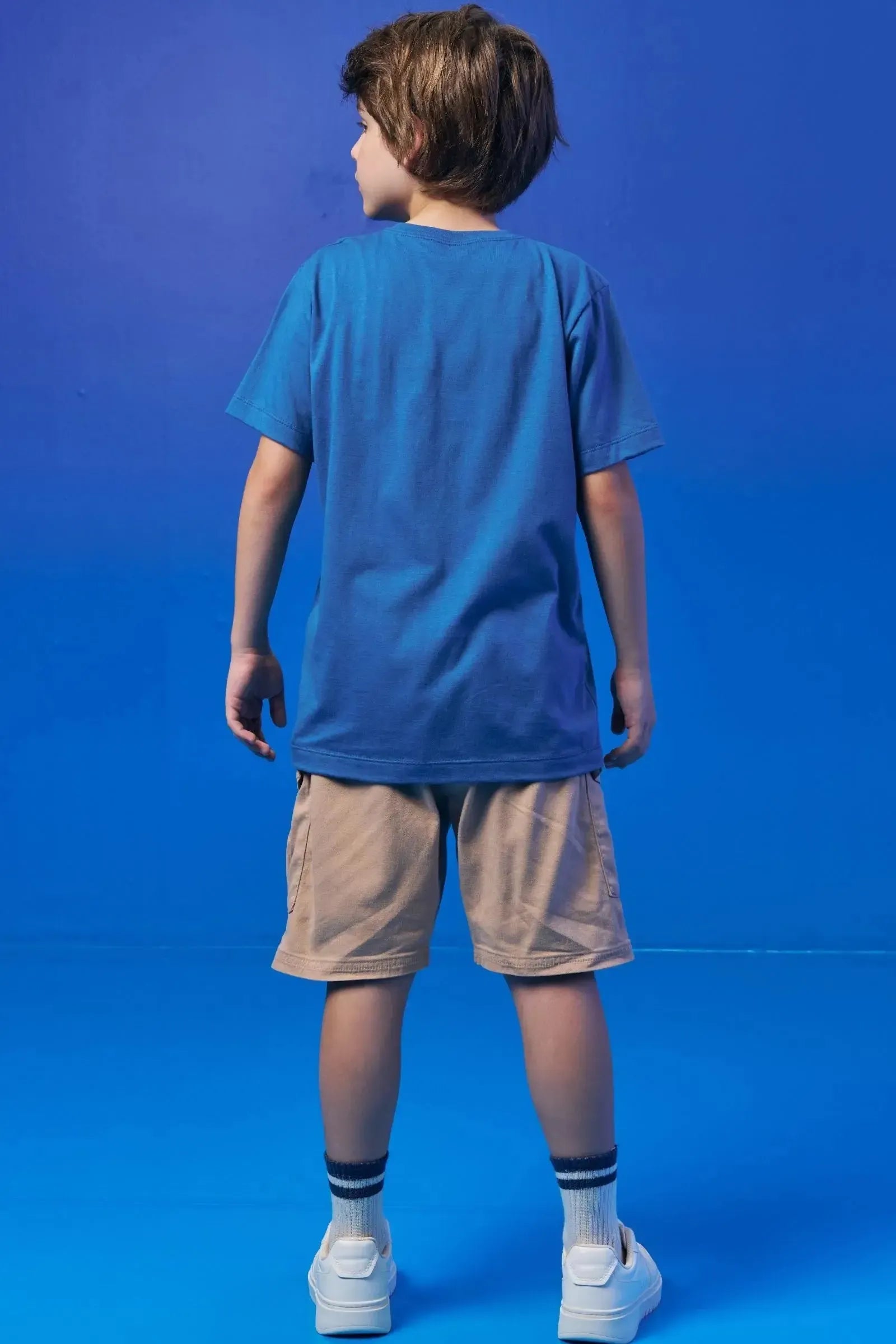 Camiseta em Meia Malha 94320 Johnny Fox Teen Menino