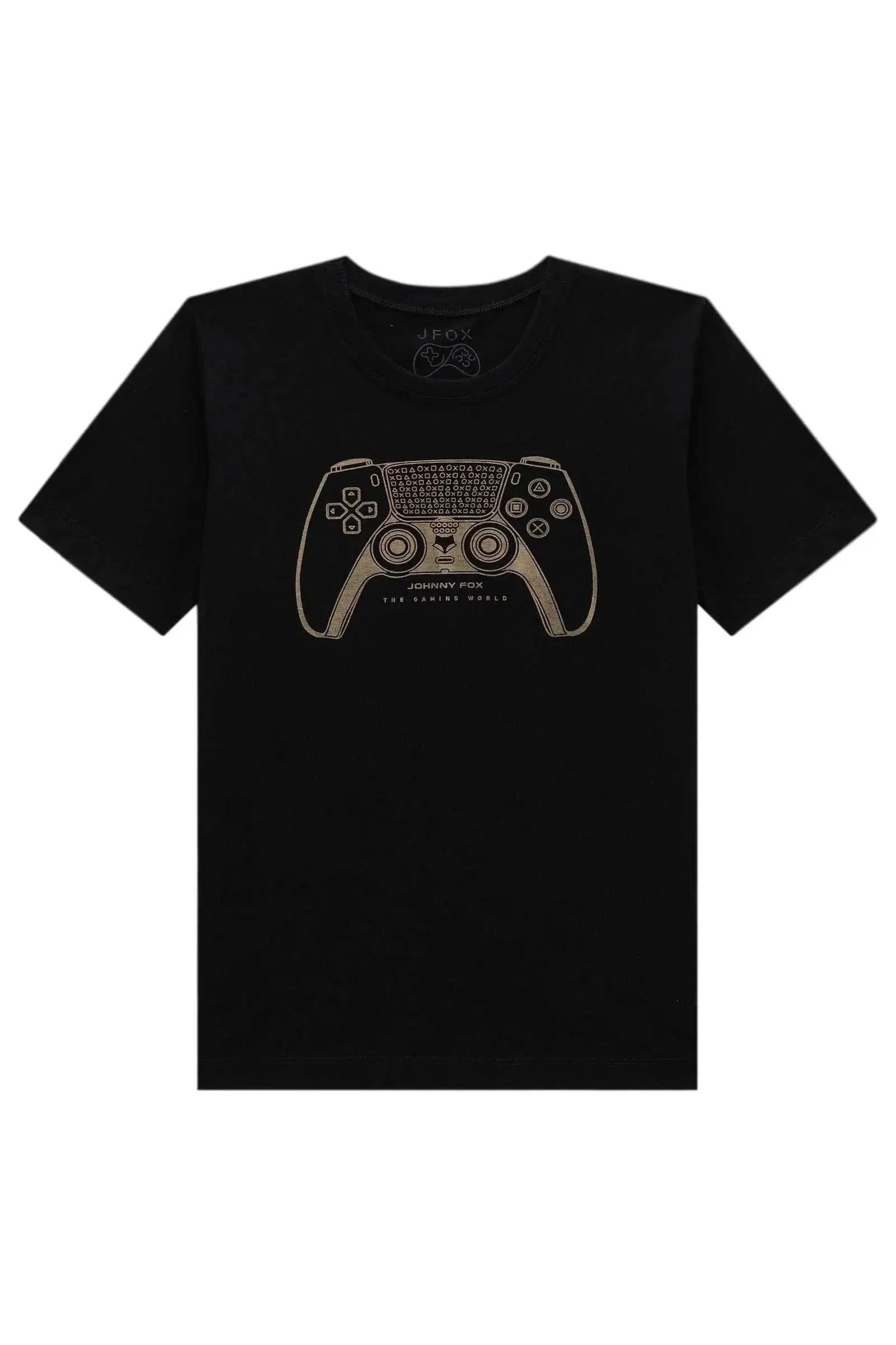 Camiseta em Meia Malha 94339 Johnny Fox Teen Menino
