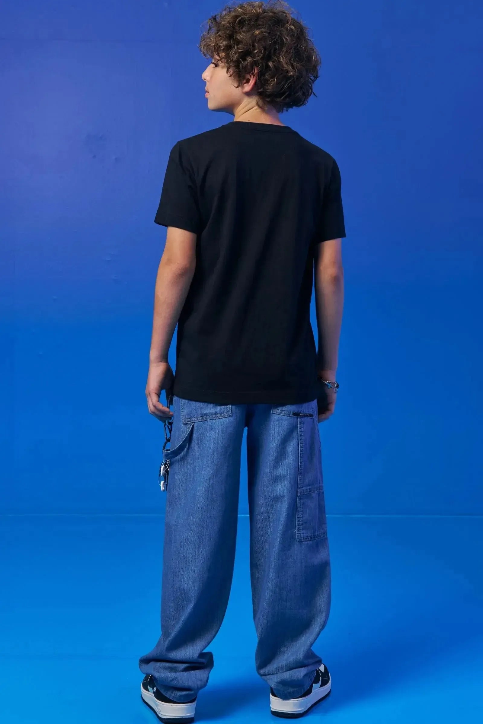 Camiseta em Meia Malha 94339 Johnny Fox Teen Menino