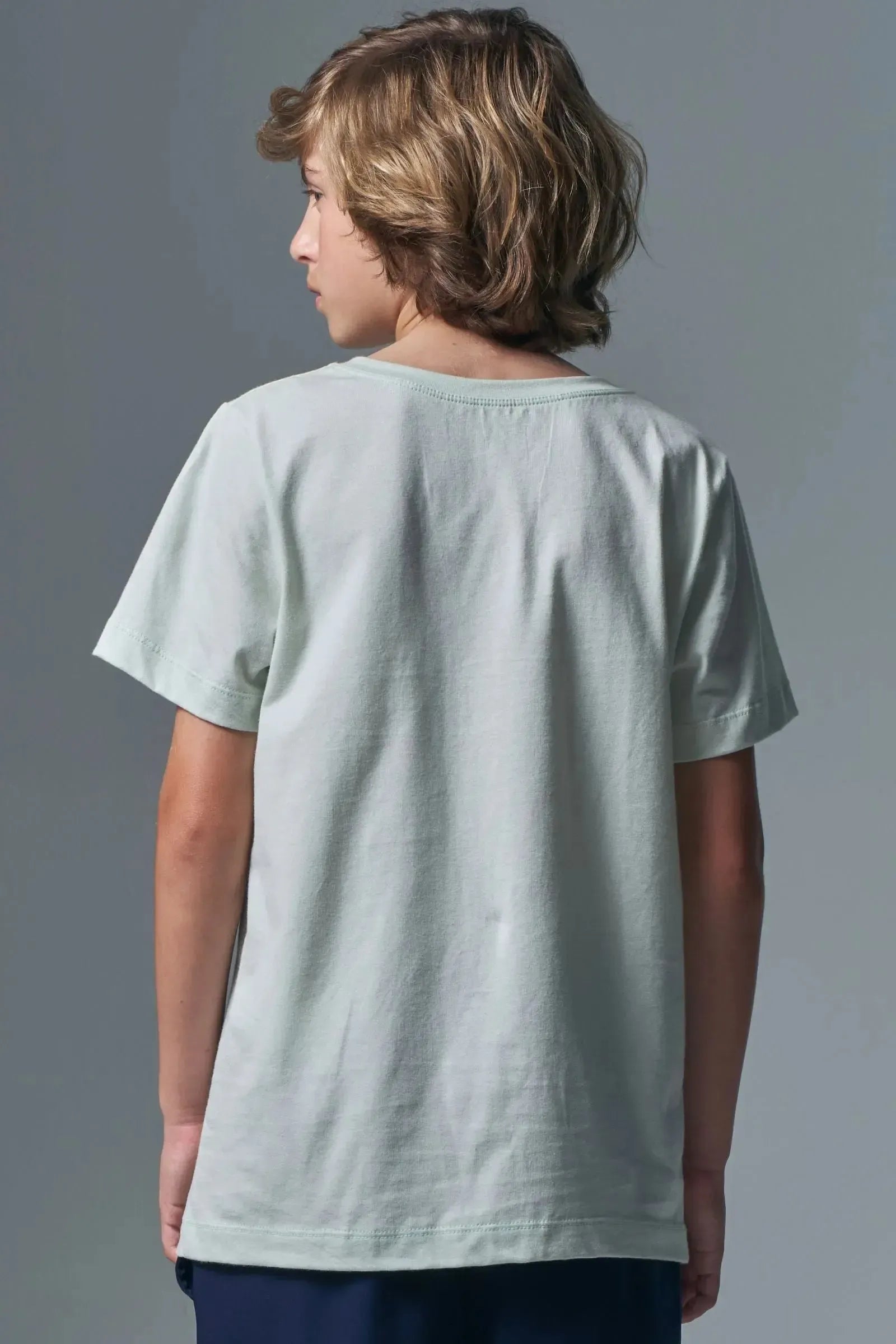 Camiseta em Meia Malha 94465 Johnny Fox Teen Menino