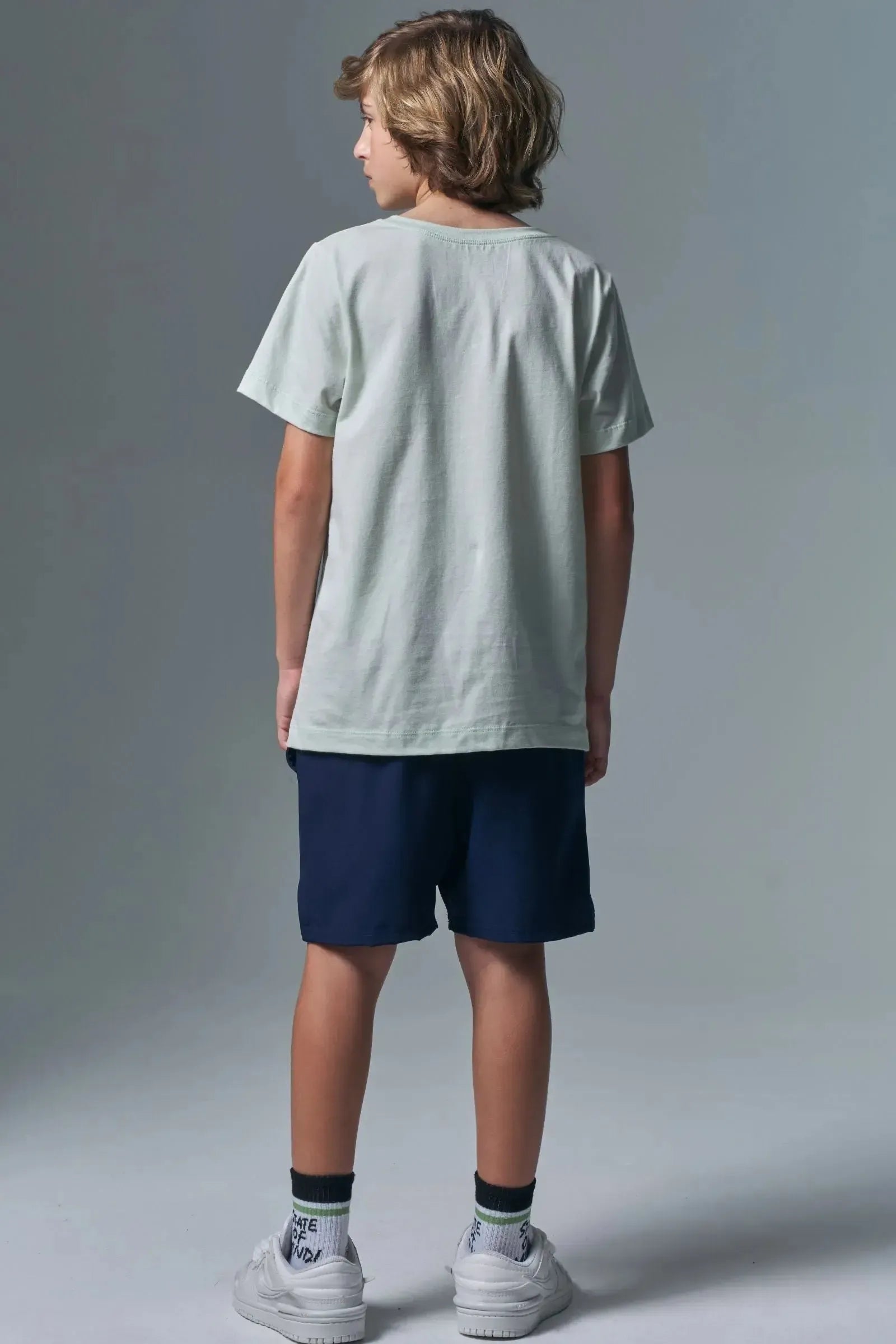Camiseta em Meia Malha 94465 Johnny Fox Teen Menino