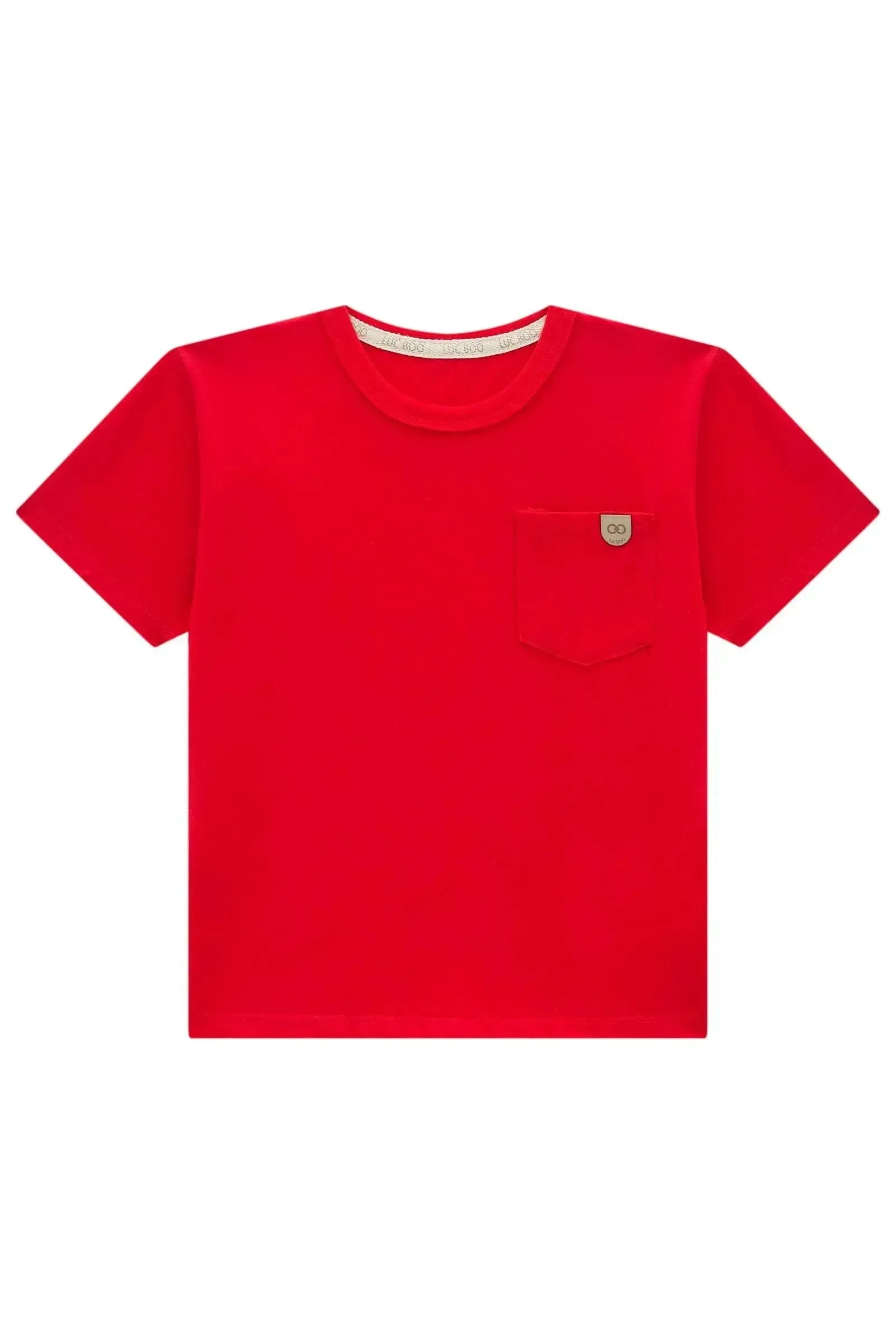 Camiseta em Meia Malha 95037 LucBoo Infantil Menino