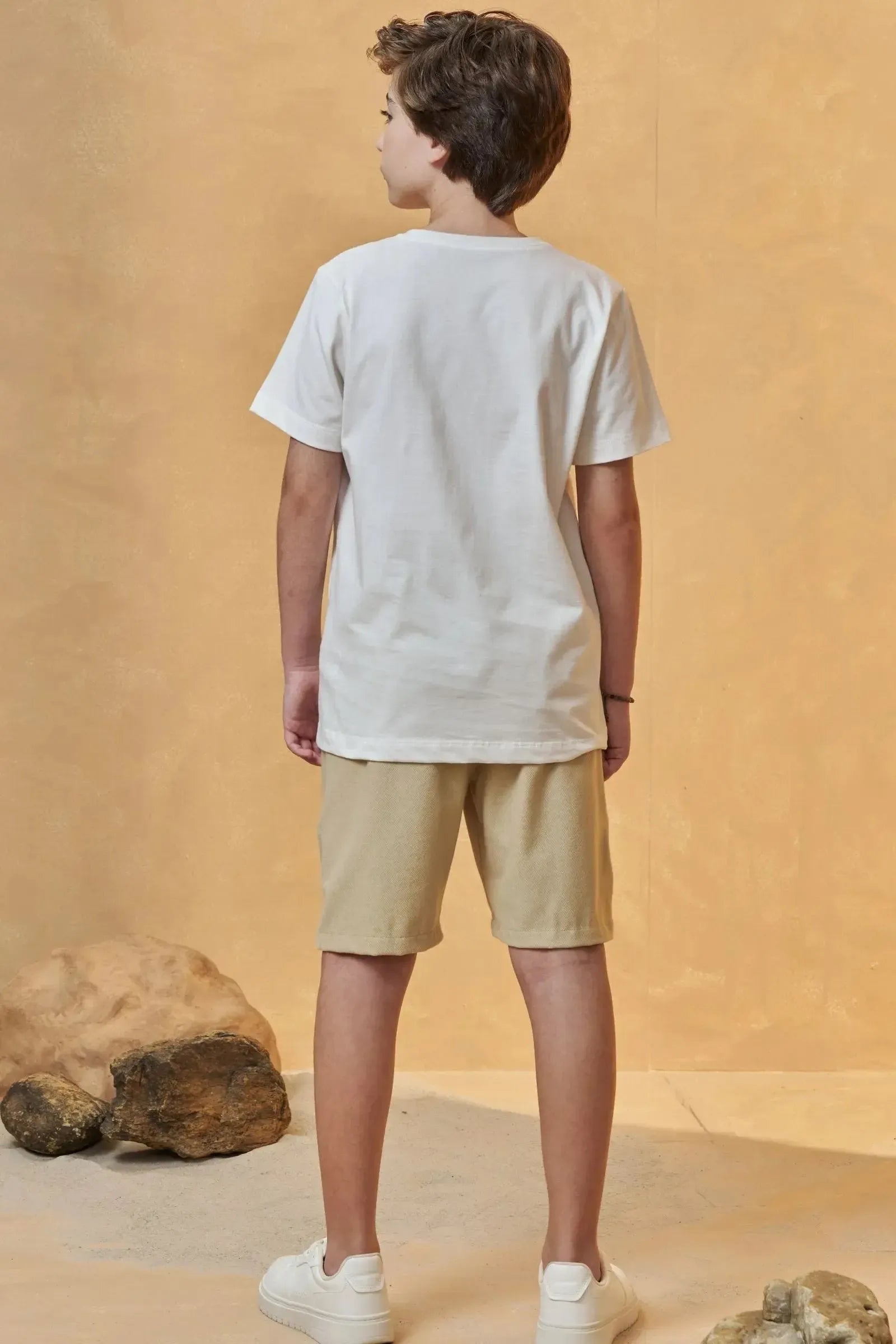Camiseta em Meia Malha 95773 Johnny Fox Teen Menino