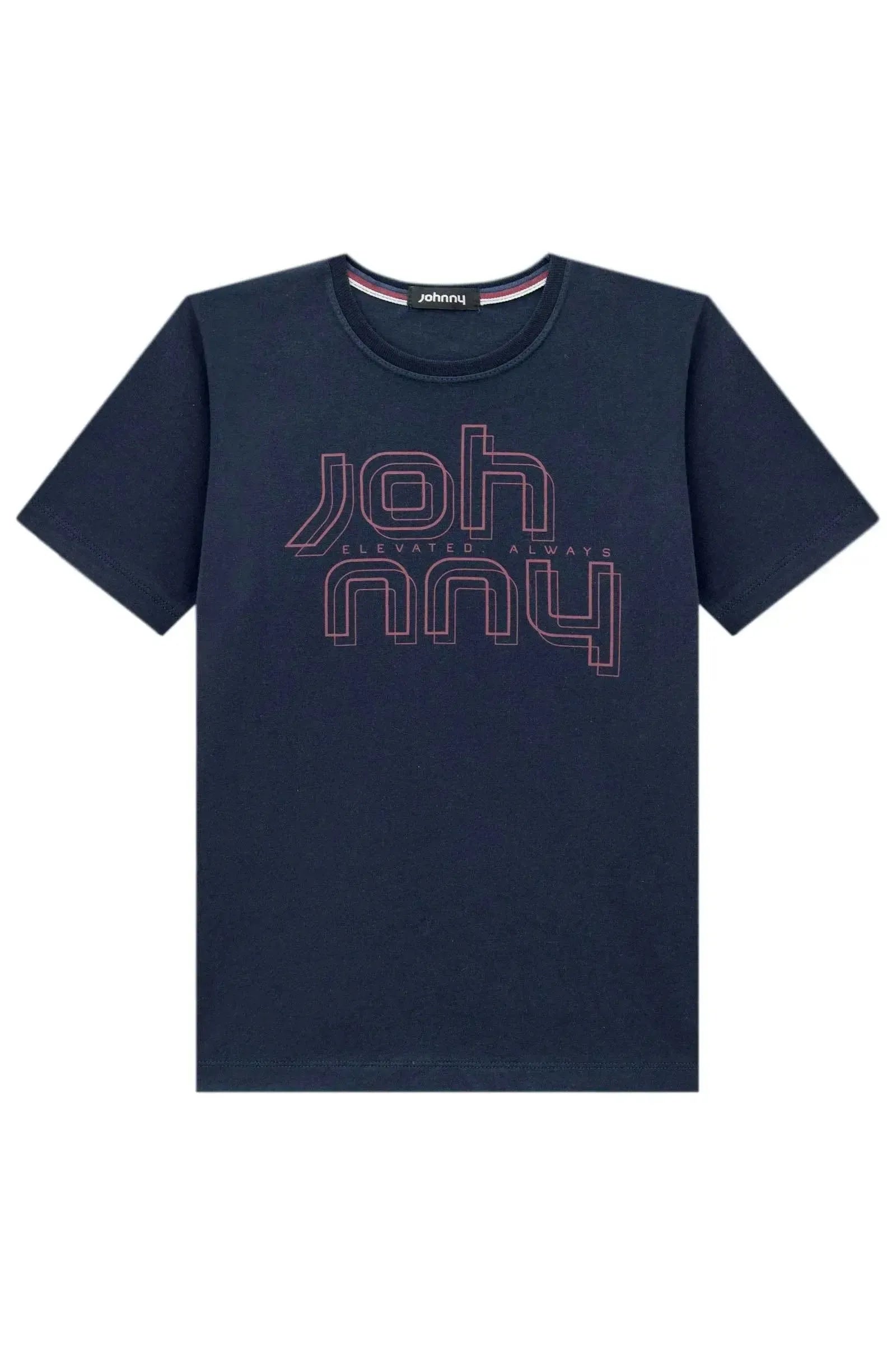 Camiseta em Meia Malha 96007 Johnny Fox Teen Menino