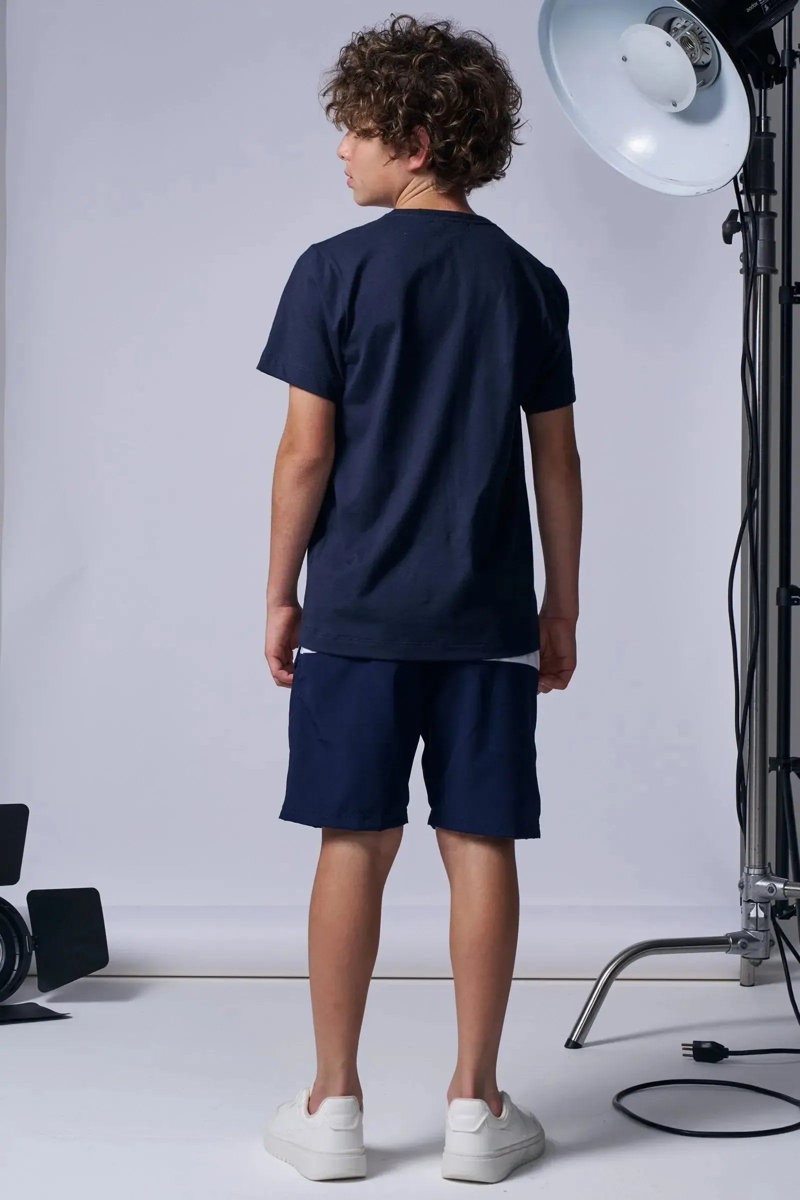 Camiseta em Meia Malha 96007 Johnny Fox Teen Menino