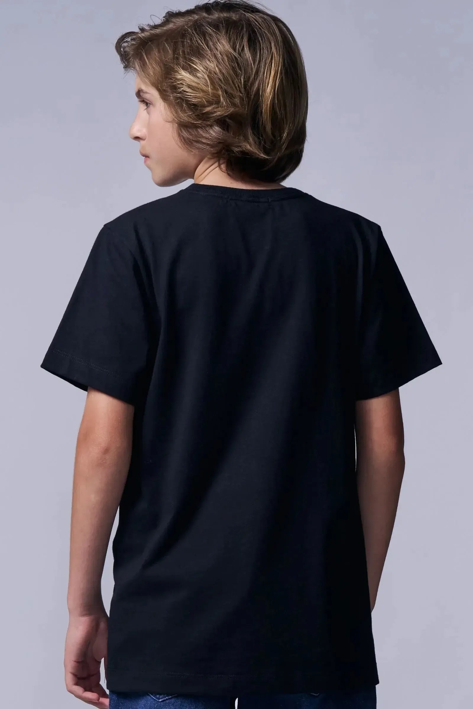 Camiseta em Meia Malha 96012 Johnny Fox Teen Menino
