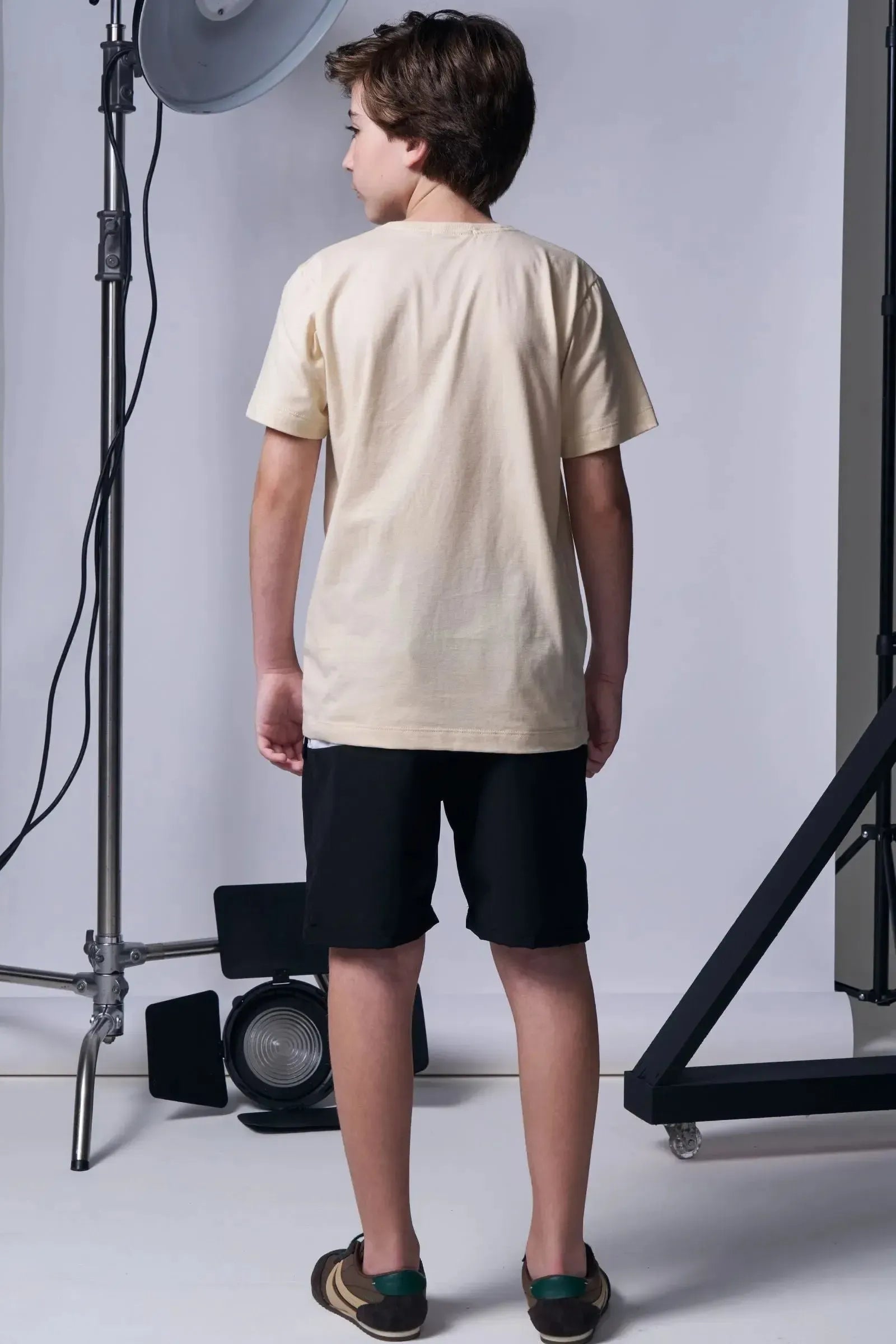 Camiseta em Meia Malha 96016 Johnny Fox Teen Menino