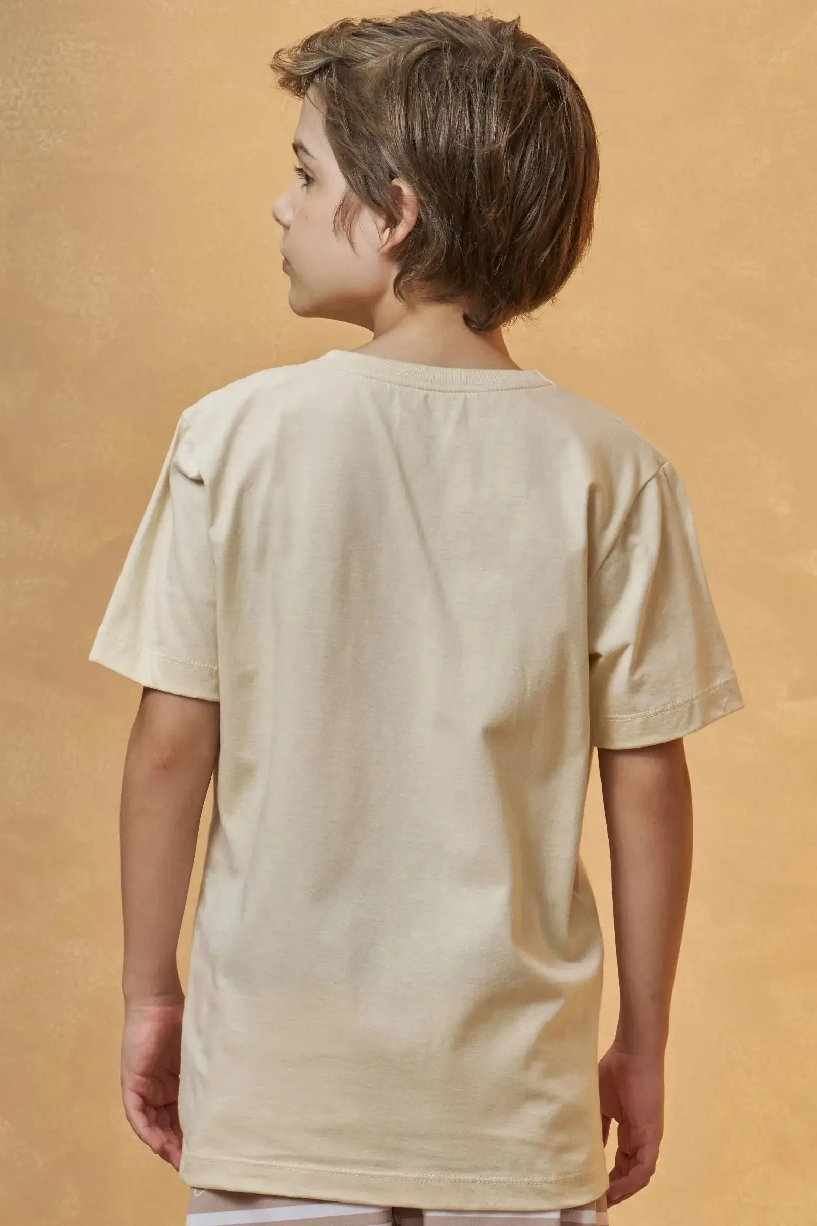 Camiseta em Meia Malha 96379 Johnny Fox Teen Menino