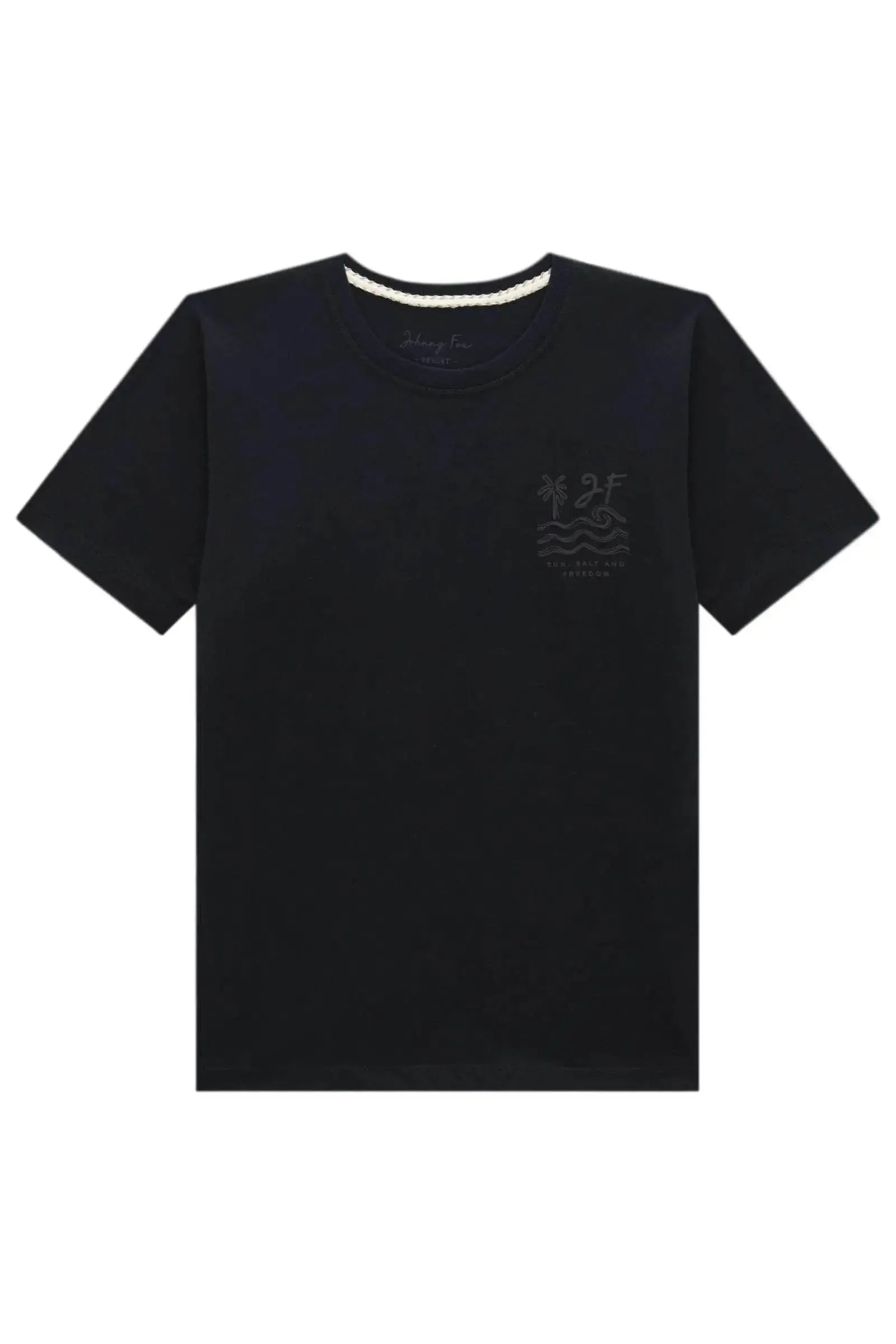 Camiseta em Meia Malha 96379 Johnny Fox Teen Menino