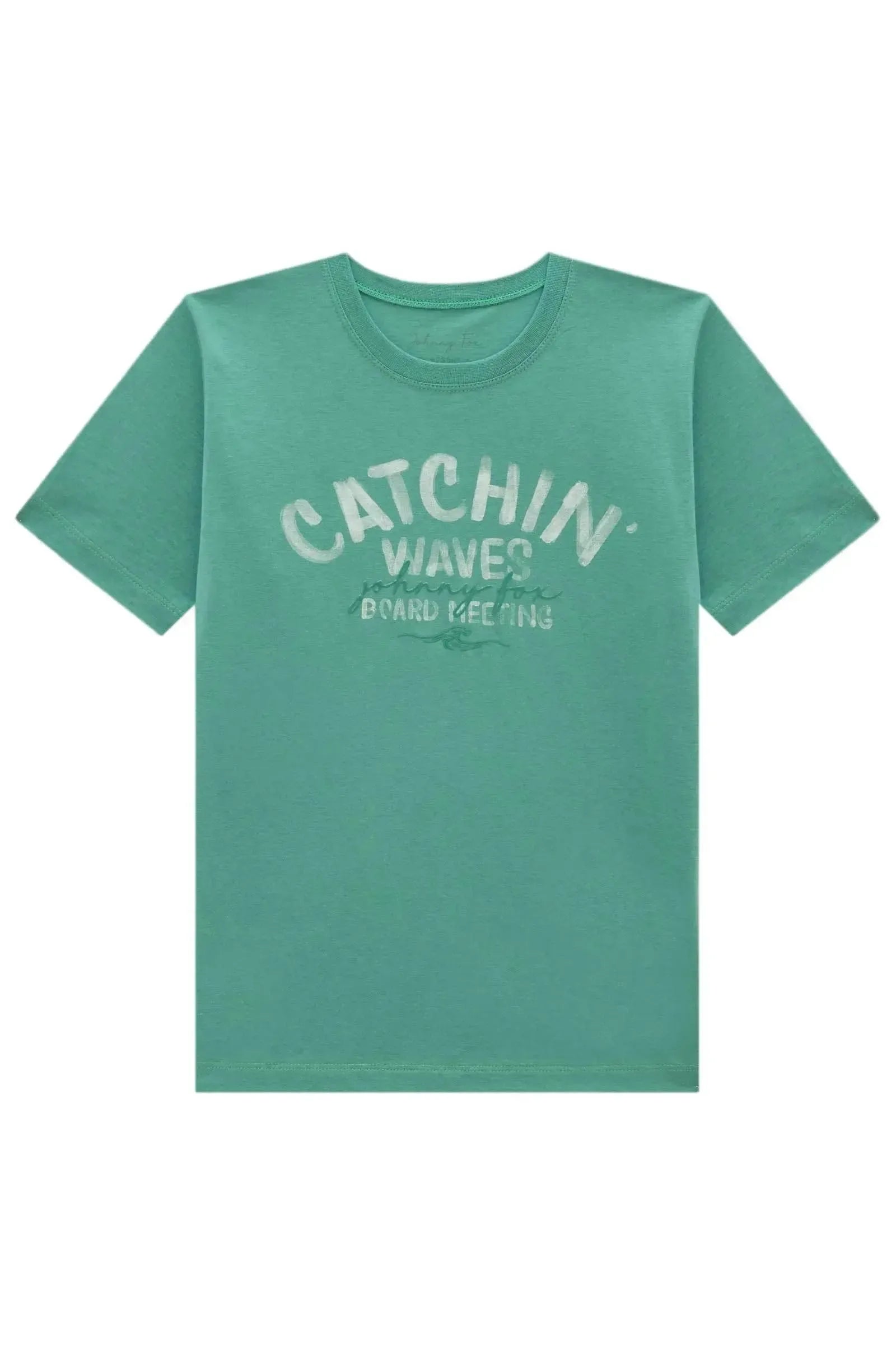 Camiseta em Meia Malha 96388 Johnny Fox Teen Menino