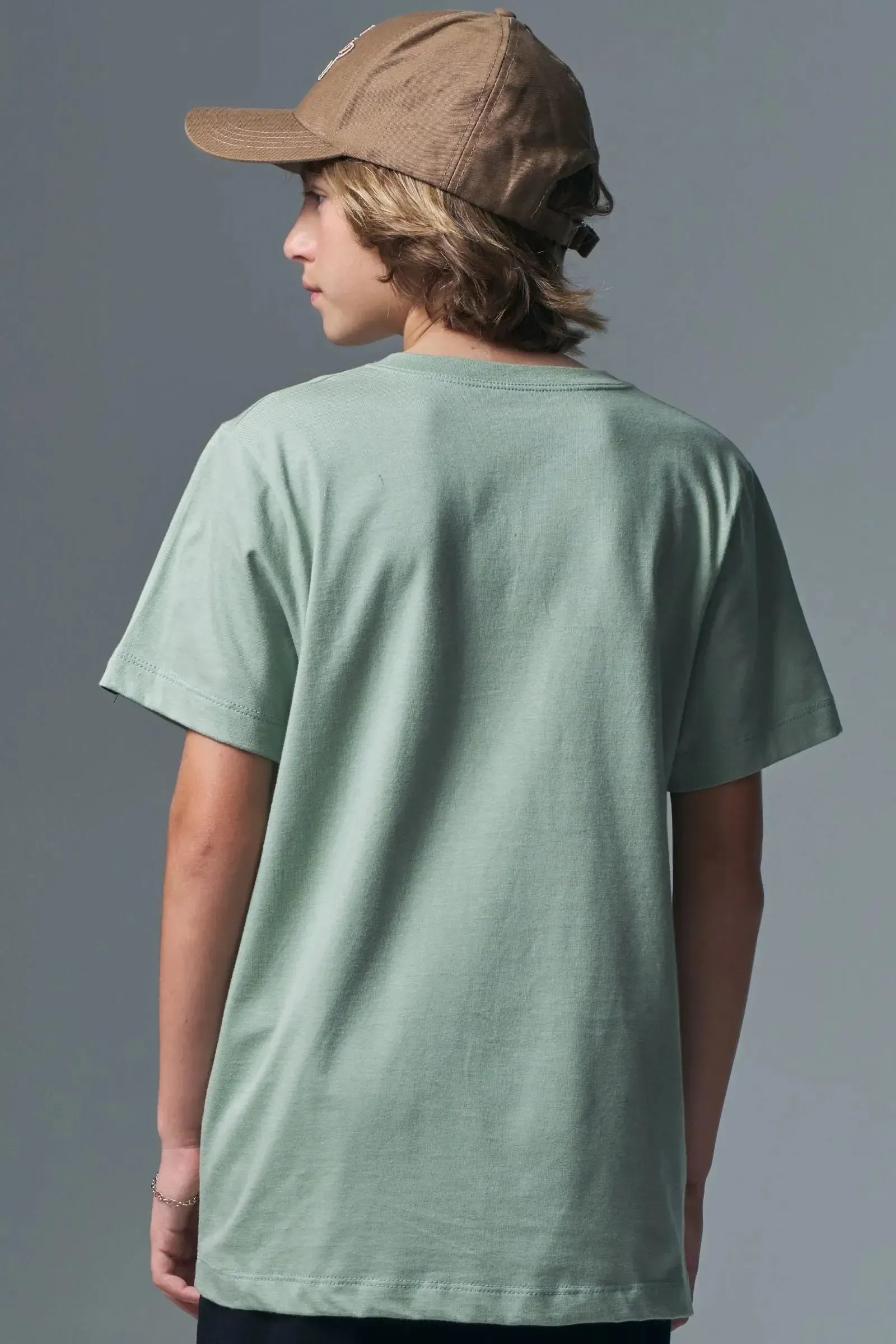 Camiseta em Meia Malha 96618 Johnny Fox Teen Menino