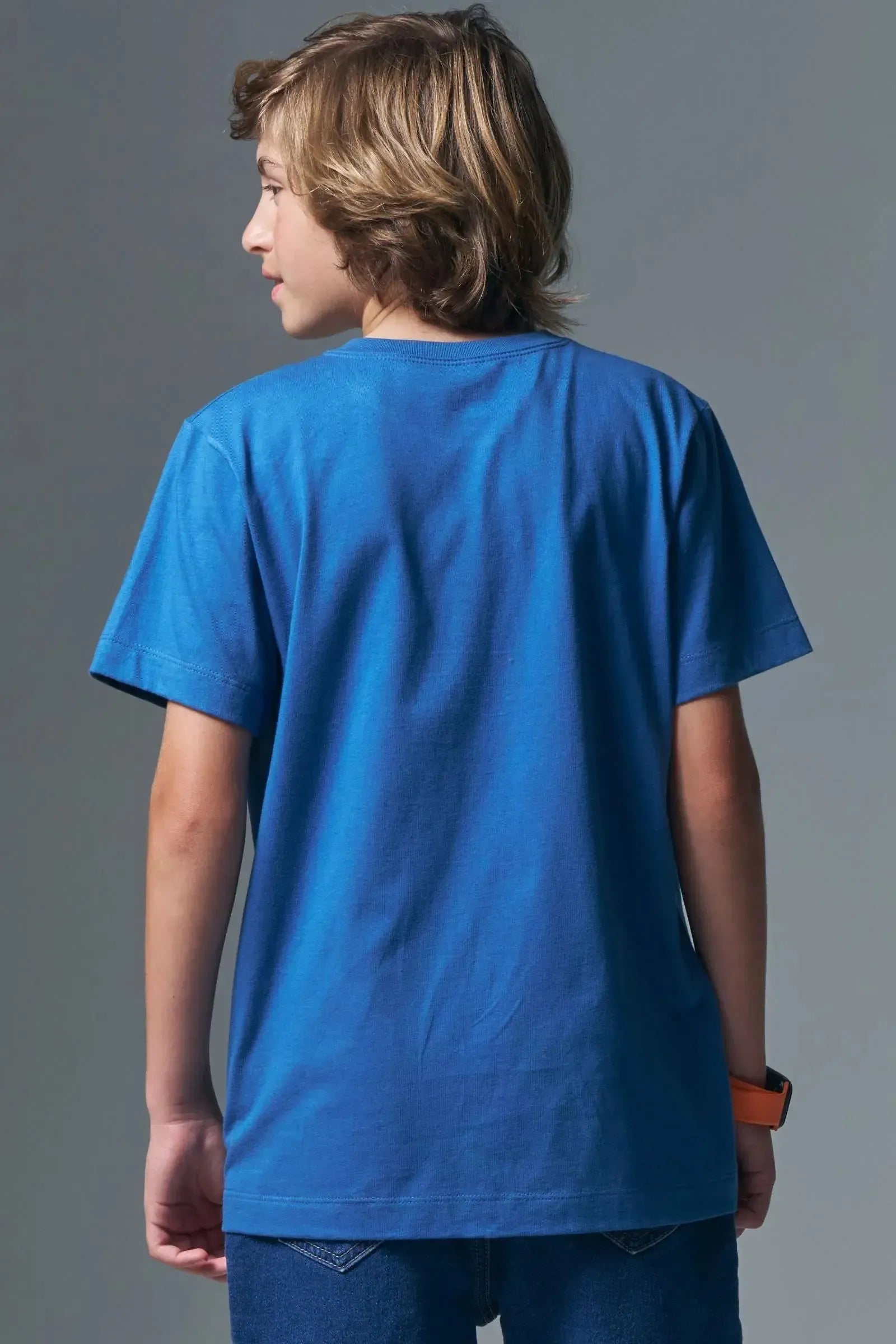 Camiseta em Meia Malha 96651 Johnny Fox Teen Menino