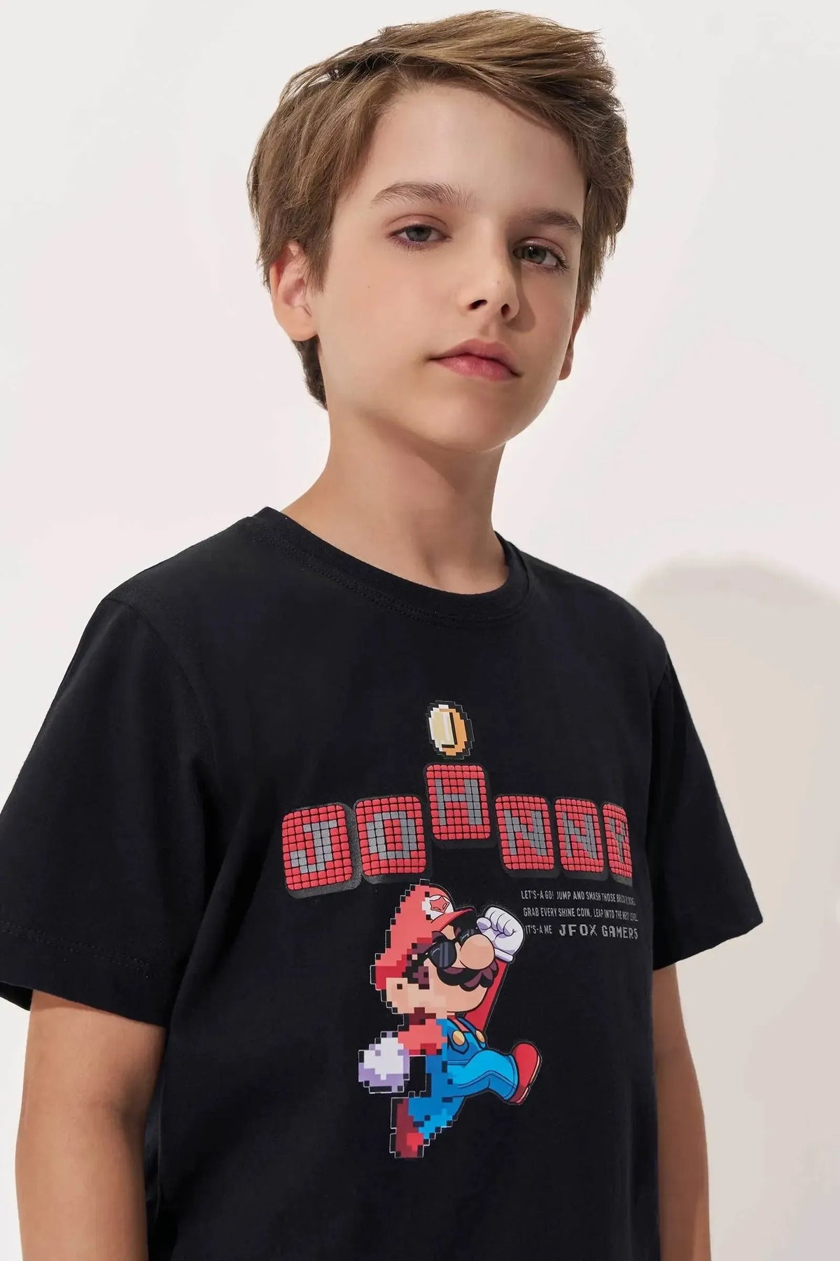 Camiseta em Meia Malha 97558 Johnny Fox Teen Menino