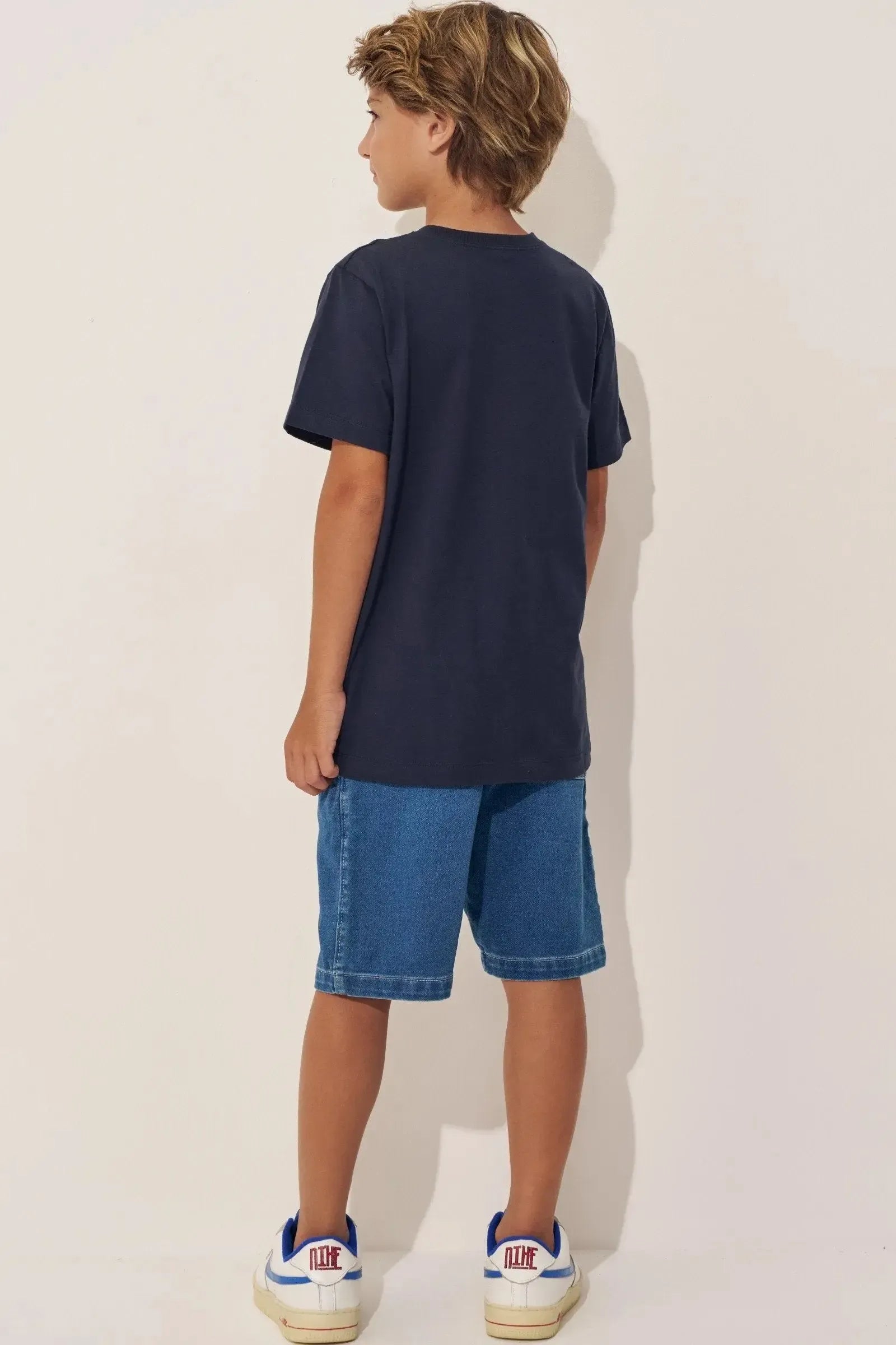 Camiseta em Meia Malha 97595 Johnny Fox Teen Menino