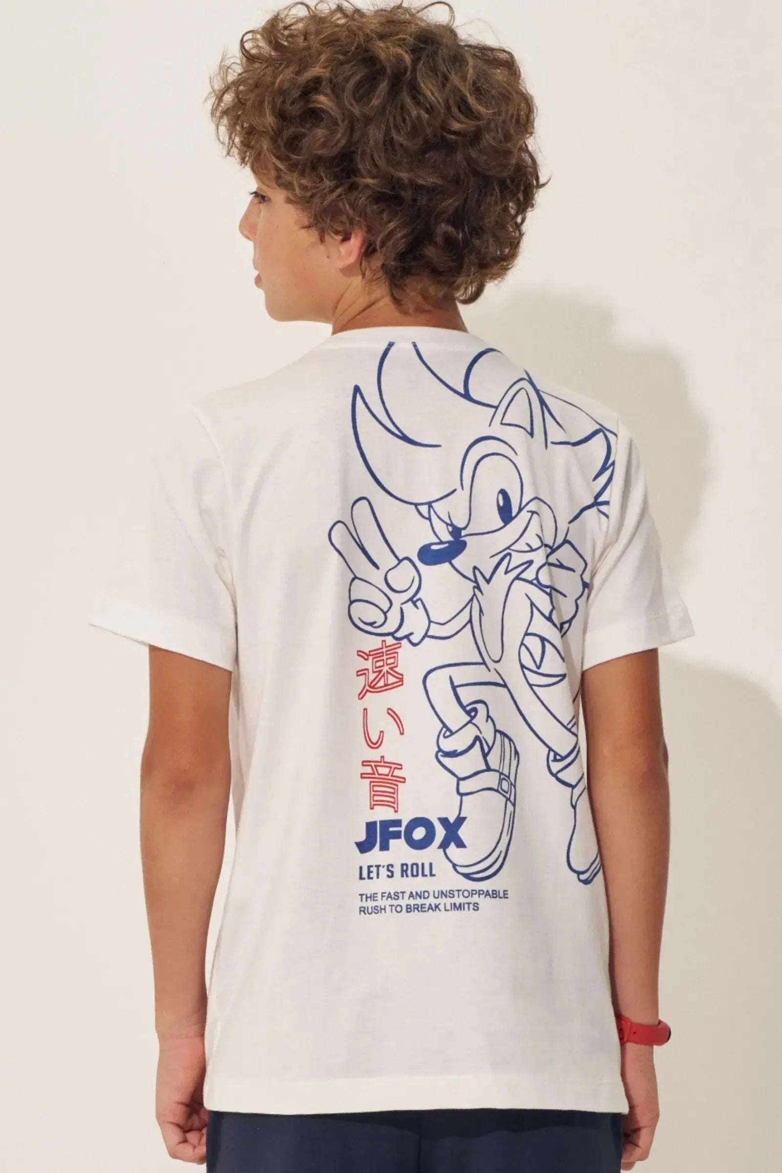 Camiseta em Meia Malha 97596 Johnny Fox Teen Menino