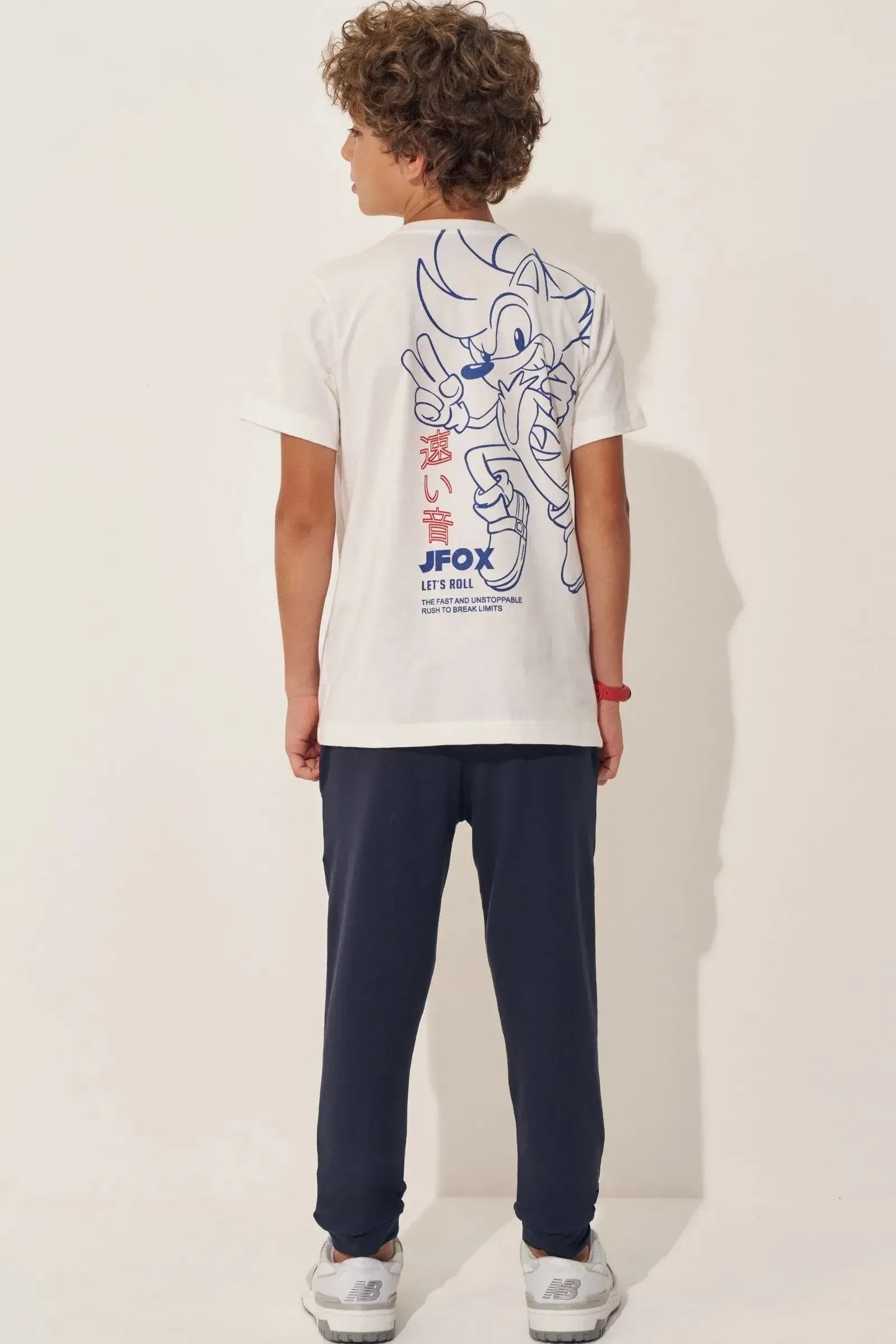 Camiseta em Meia Malha 97596 Johnny Fox Teen Menino