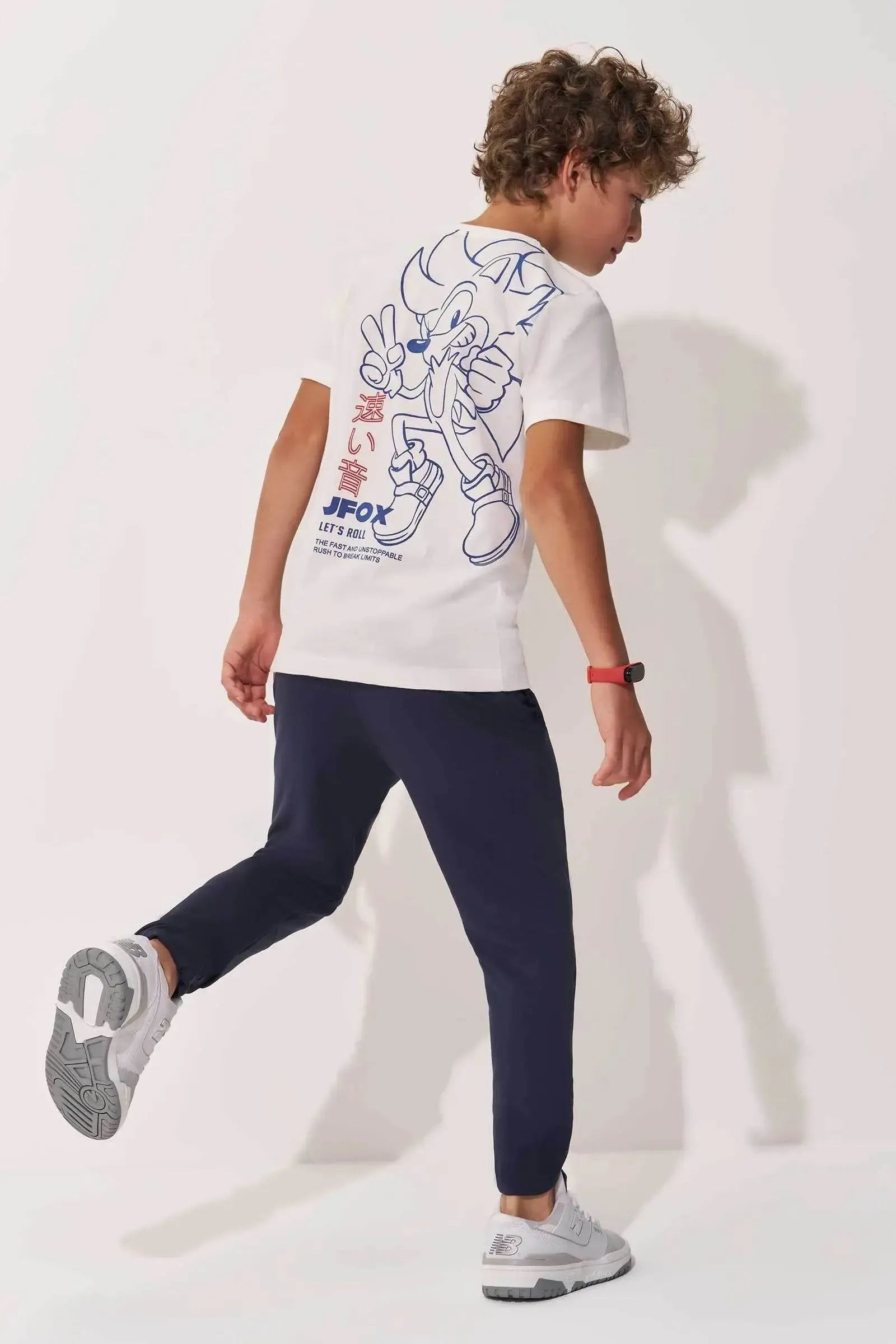 Camiseta em Meia Malha 97596 Johnny Fox Teen Menino