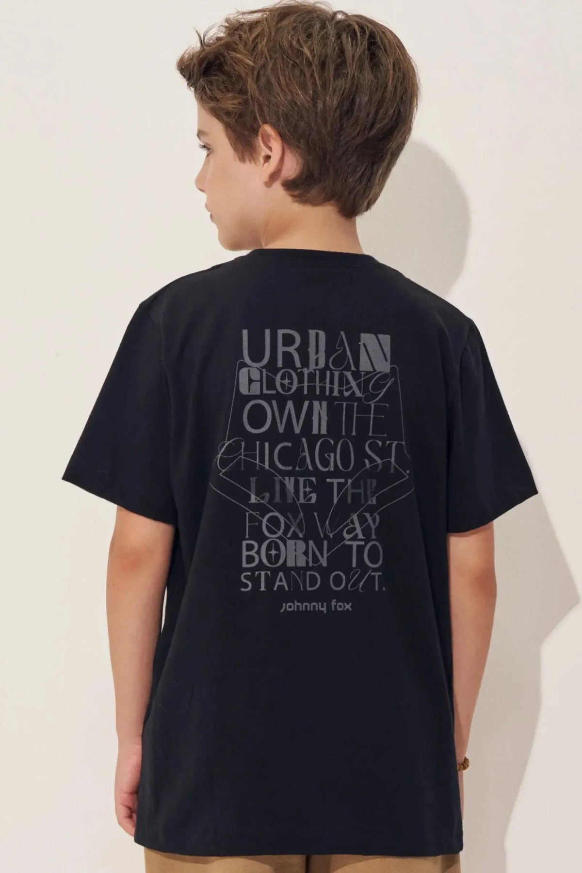 Camiseta em Meia Malha 97805 Johnny Fox Teen Menino