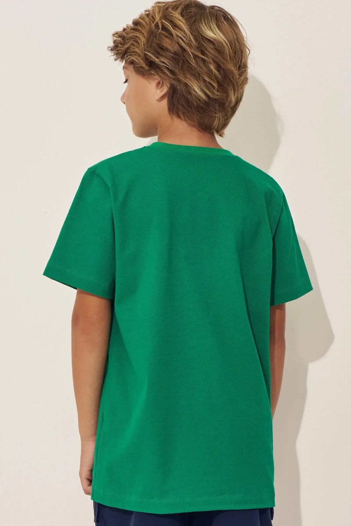 Camiseta em Meia Malha 97808 Johnny Fox Teen Menino