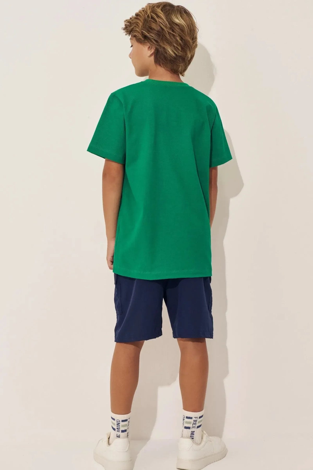 Camiseta em Meia Malha 97808 Johnny Fox Teen Menino