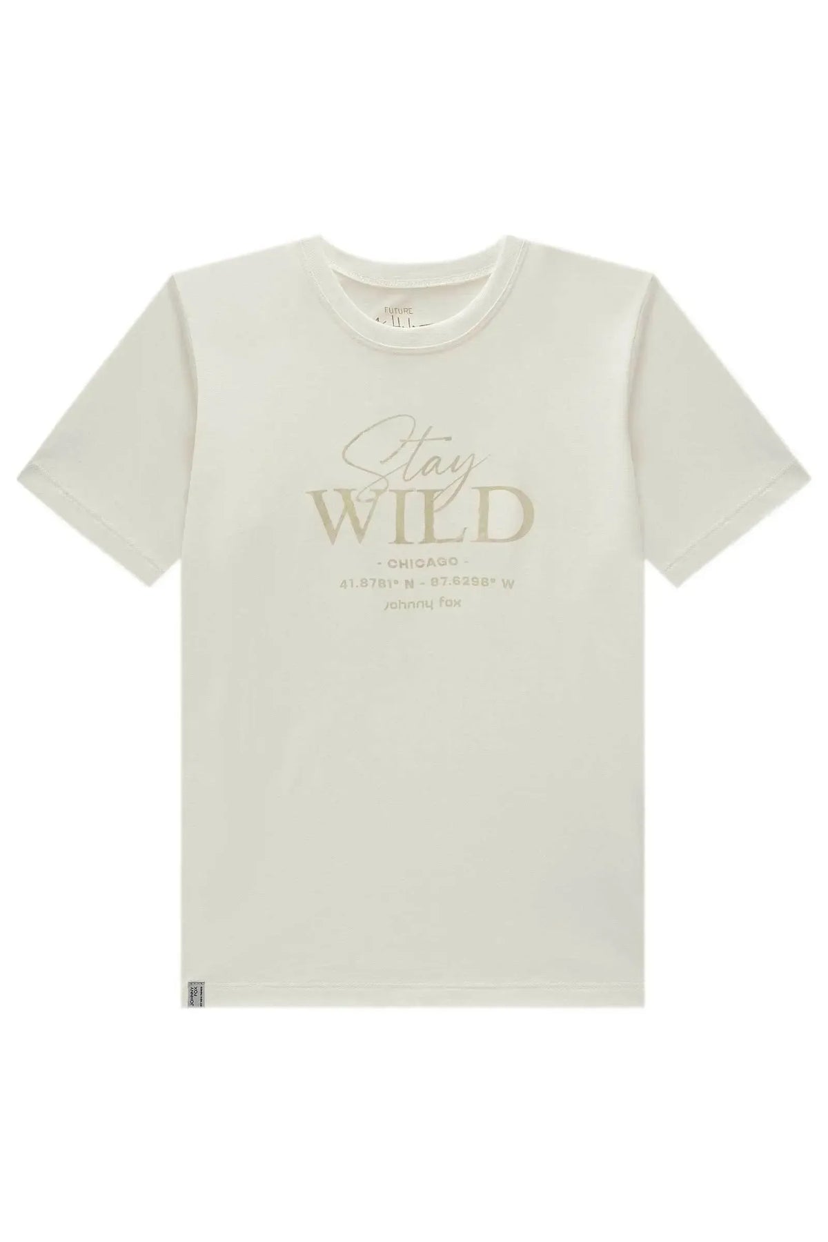 Camiseta em Meia Malha 97808 Johnny Fox Teen Menino