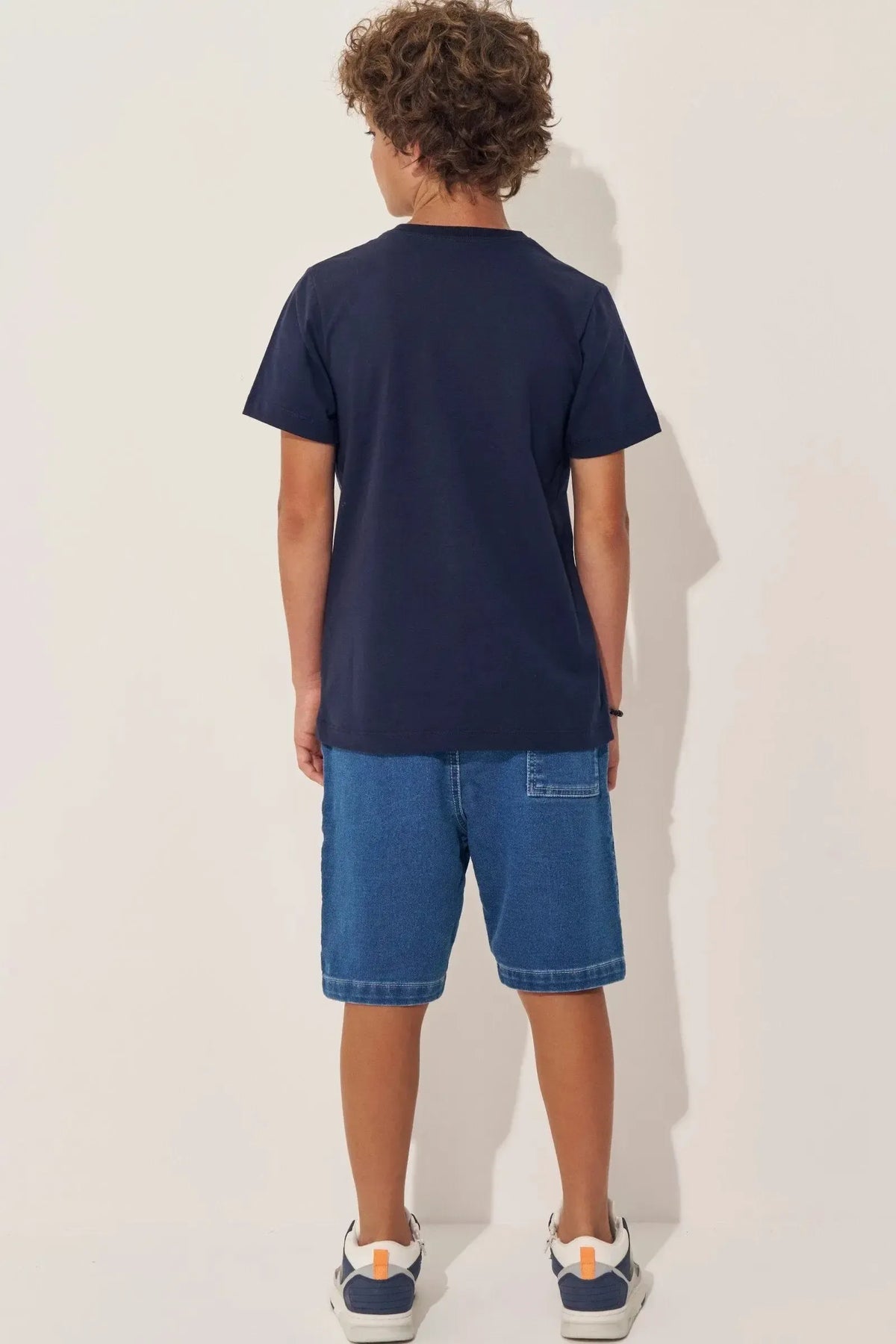 Camiseta em Meia Malha 97811 Johnny Fox Teen Menino