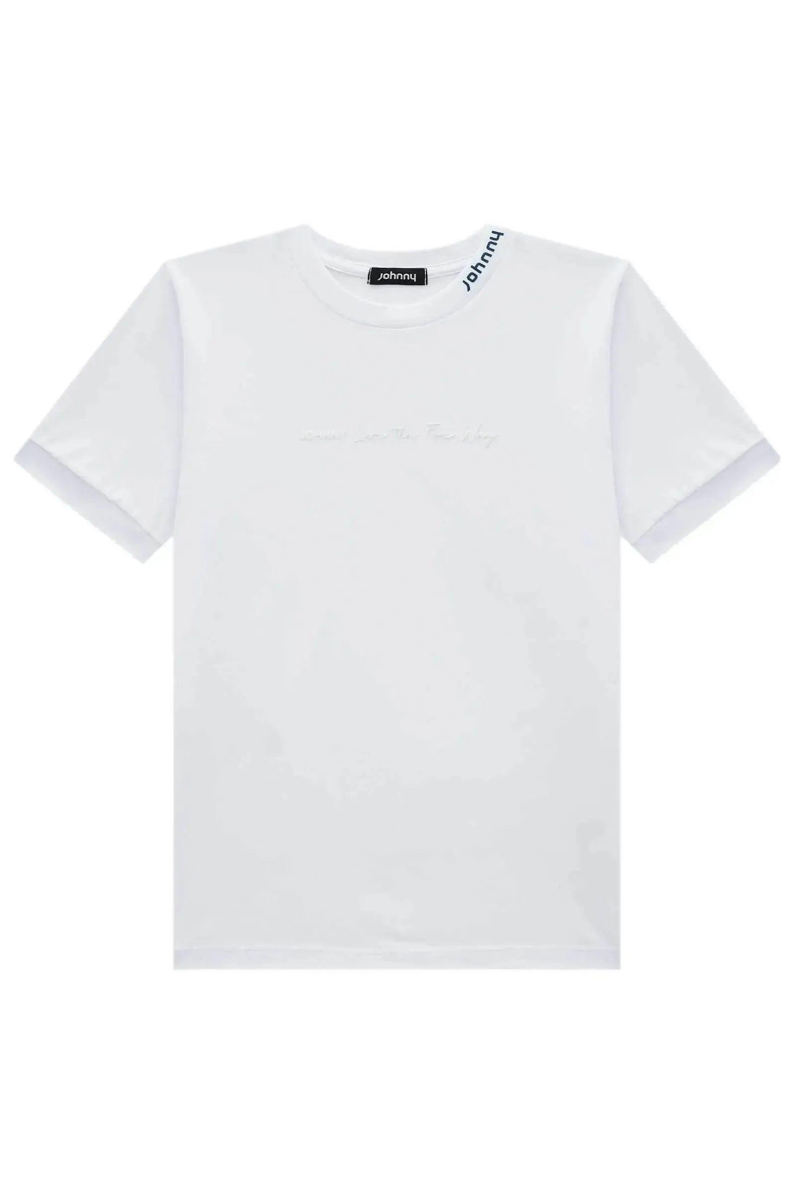 Camiseta em Meia Malha 97849 Johnny Fox Teen Menino