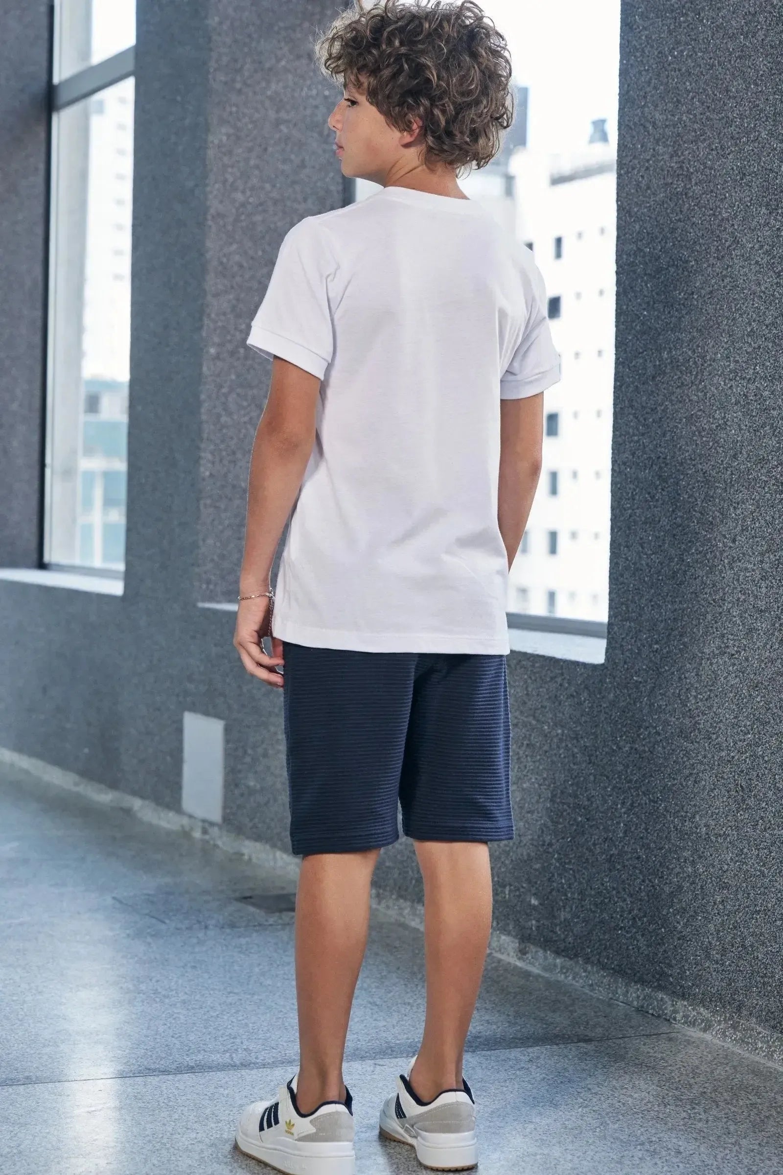 Camiseta em Meia Malha 97849 Johnny Fox Teen Menino
