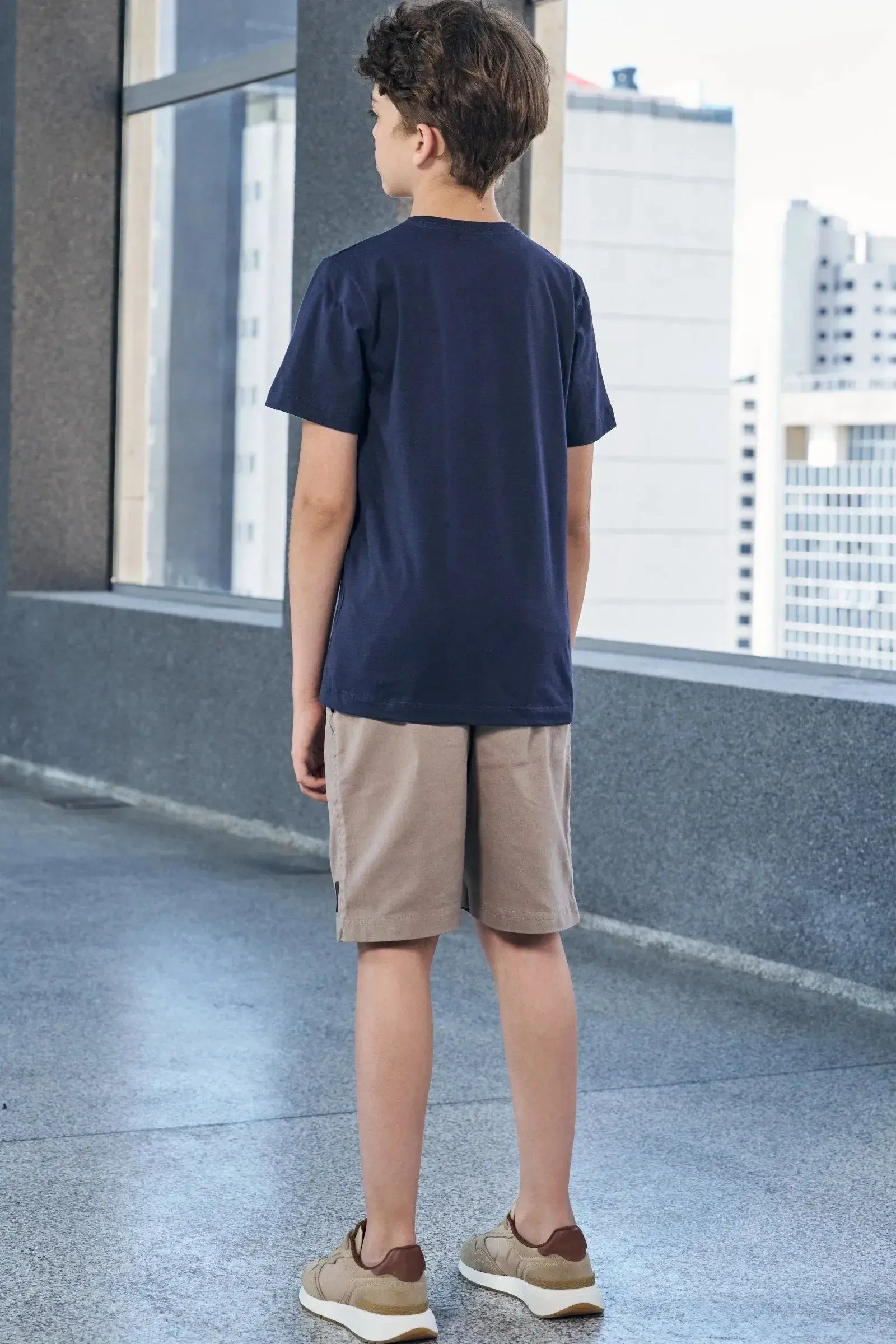Camiseta em Meia Malha 97850 Johnny Fox Teen Menino