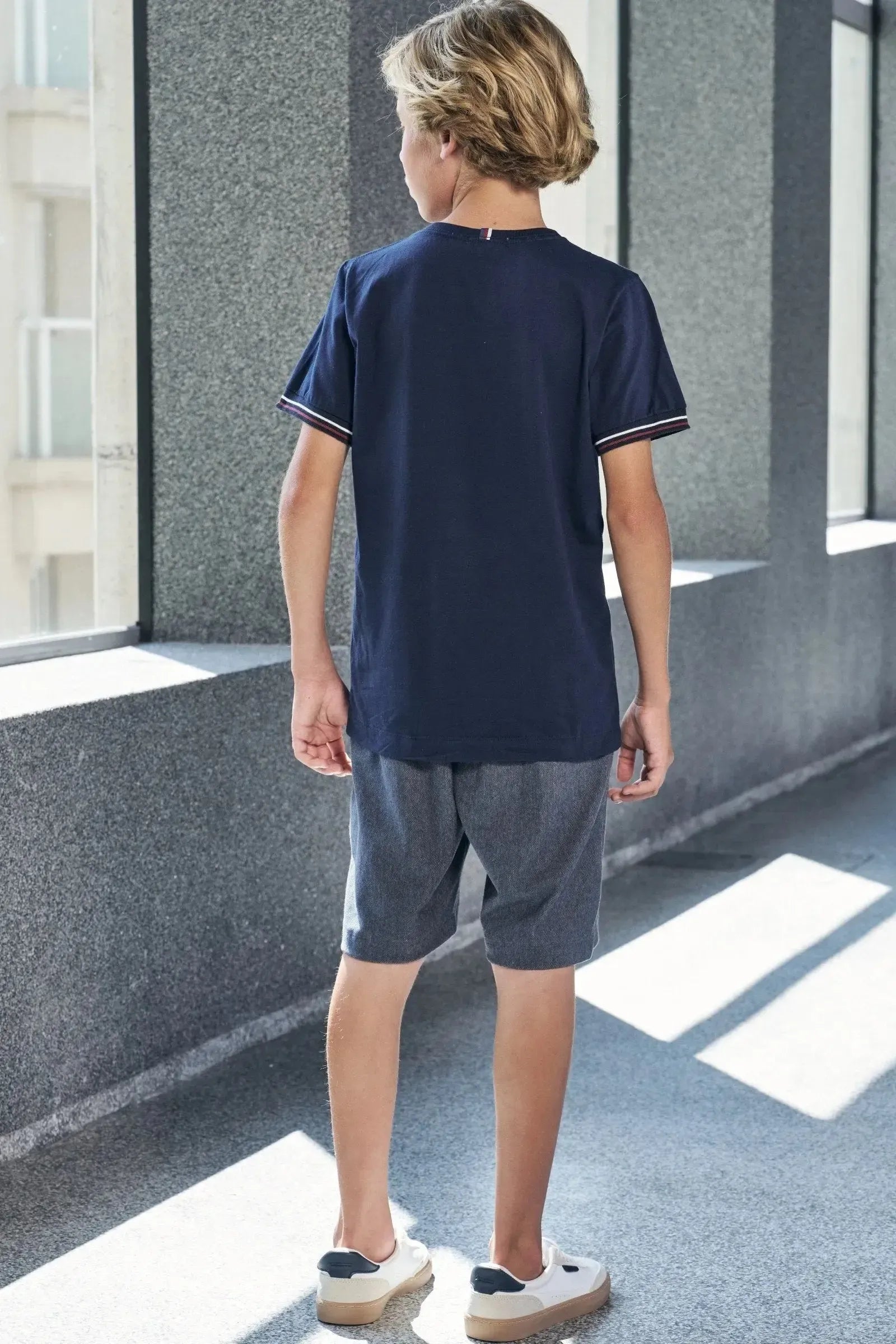 Camiseta em Meia Malha 97852 Johnny Fox Teen Menino