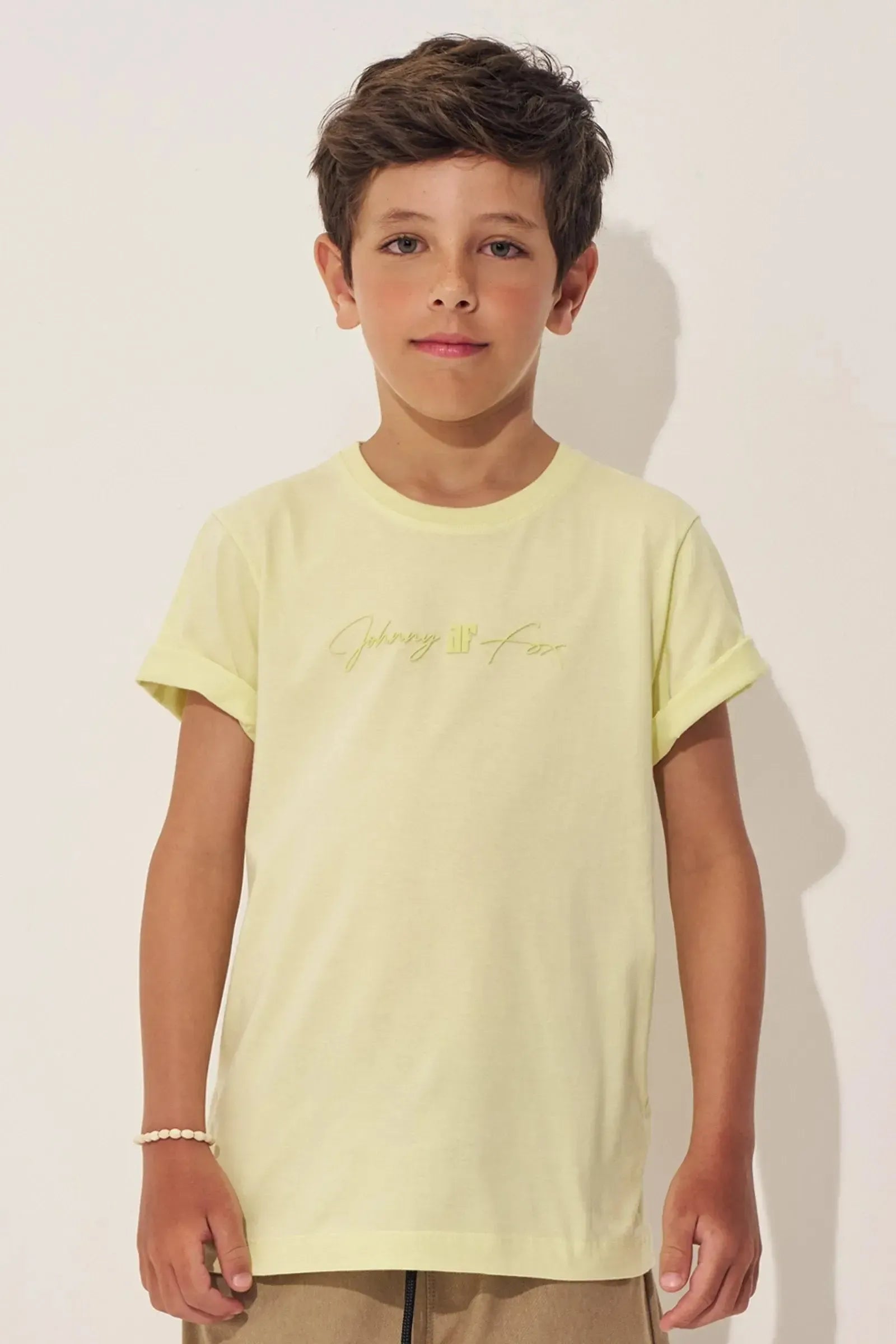 Camiseta em Meia Malha 97964 Johnny Fox Teen Menino