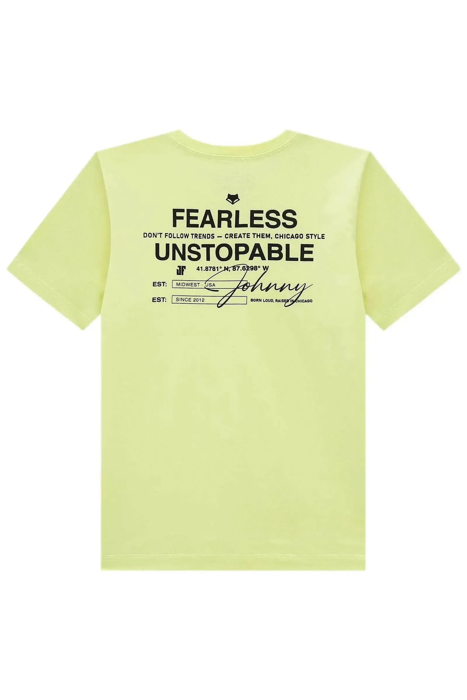 Camiseta em Meia Malha 97964 Johnny Fox Teen Menino