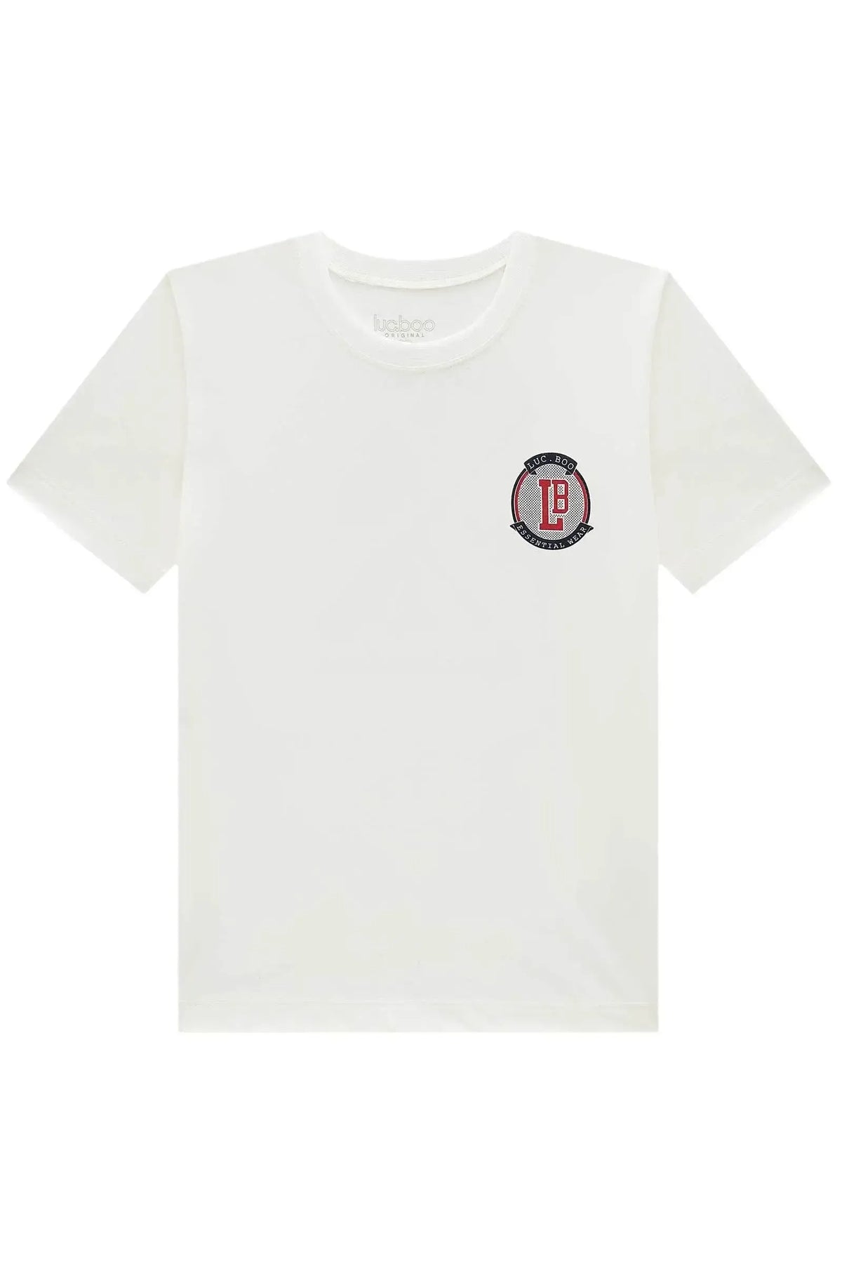 Camiseta em Meia Malha 98412 LucBoo Infantil Menino