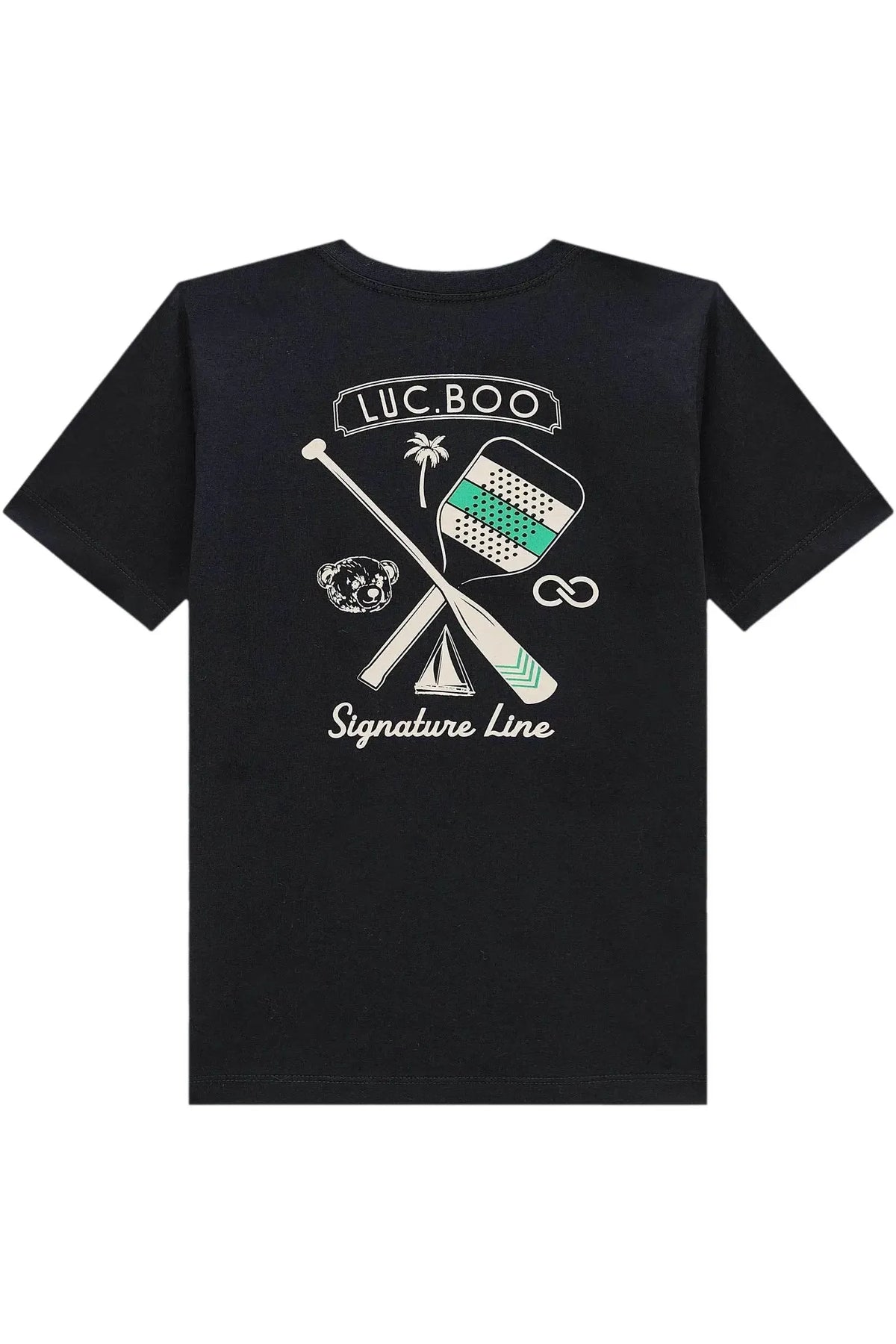 Camiseta em Meia Malha 98412 LucBoo Infantil Menino