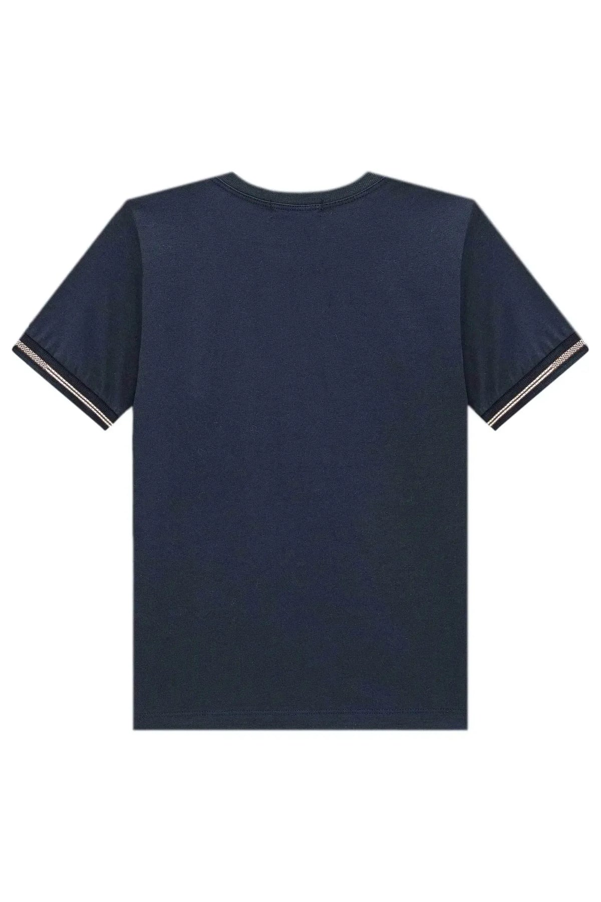 Camiseta em Meia Malha 98427 LucBoo Infantil Menino