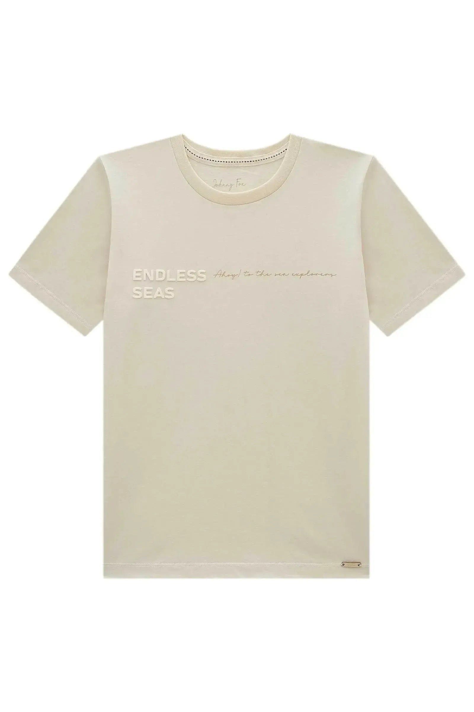 Camiseta em Meia Malha 98615 Johnny Fox Teen Menino