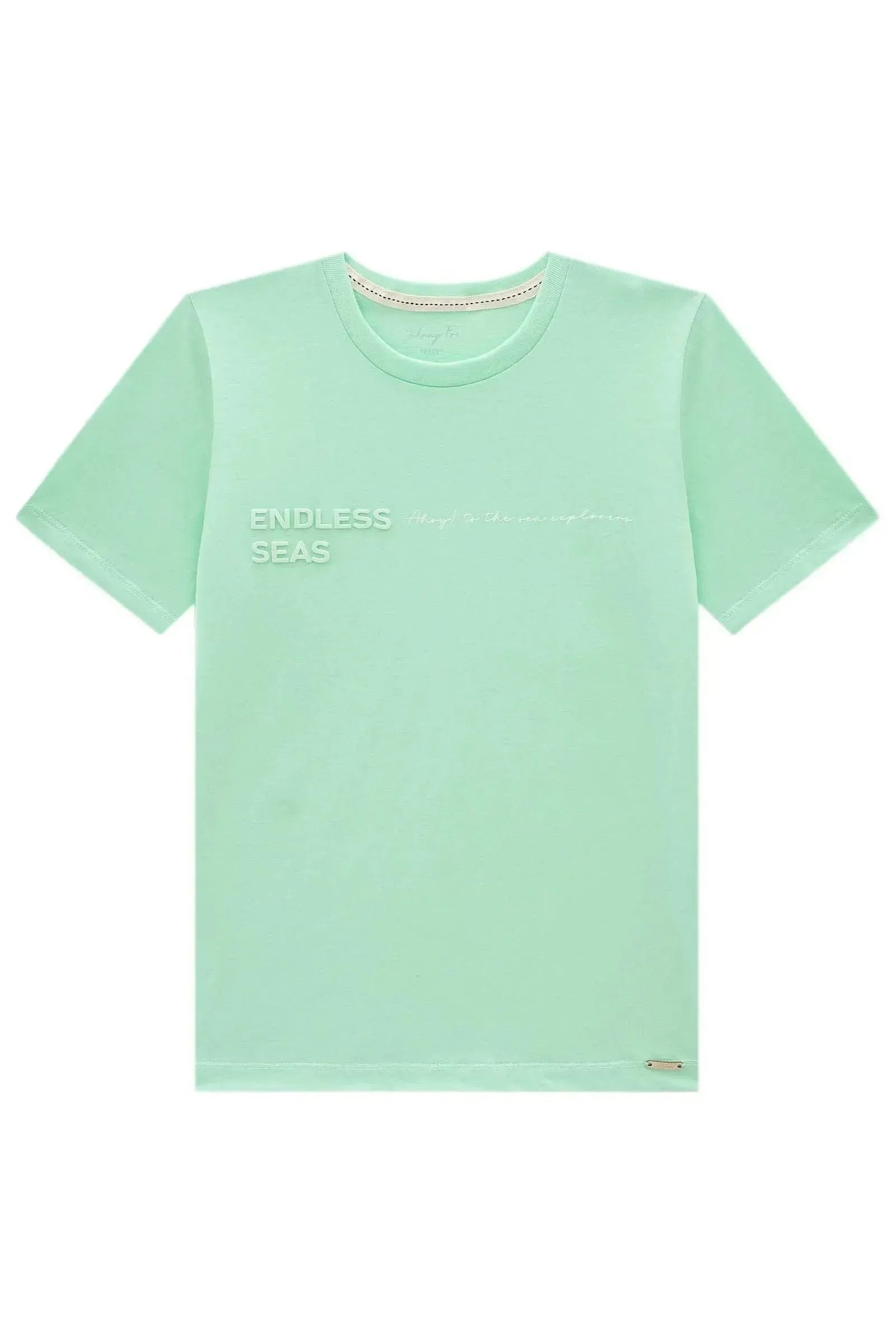 Camiseta em Meia Malha 98615 Johnny Fox Teen Menino