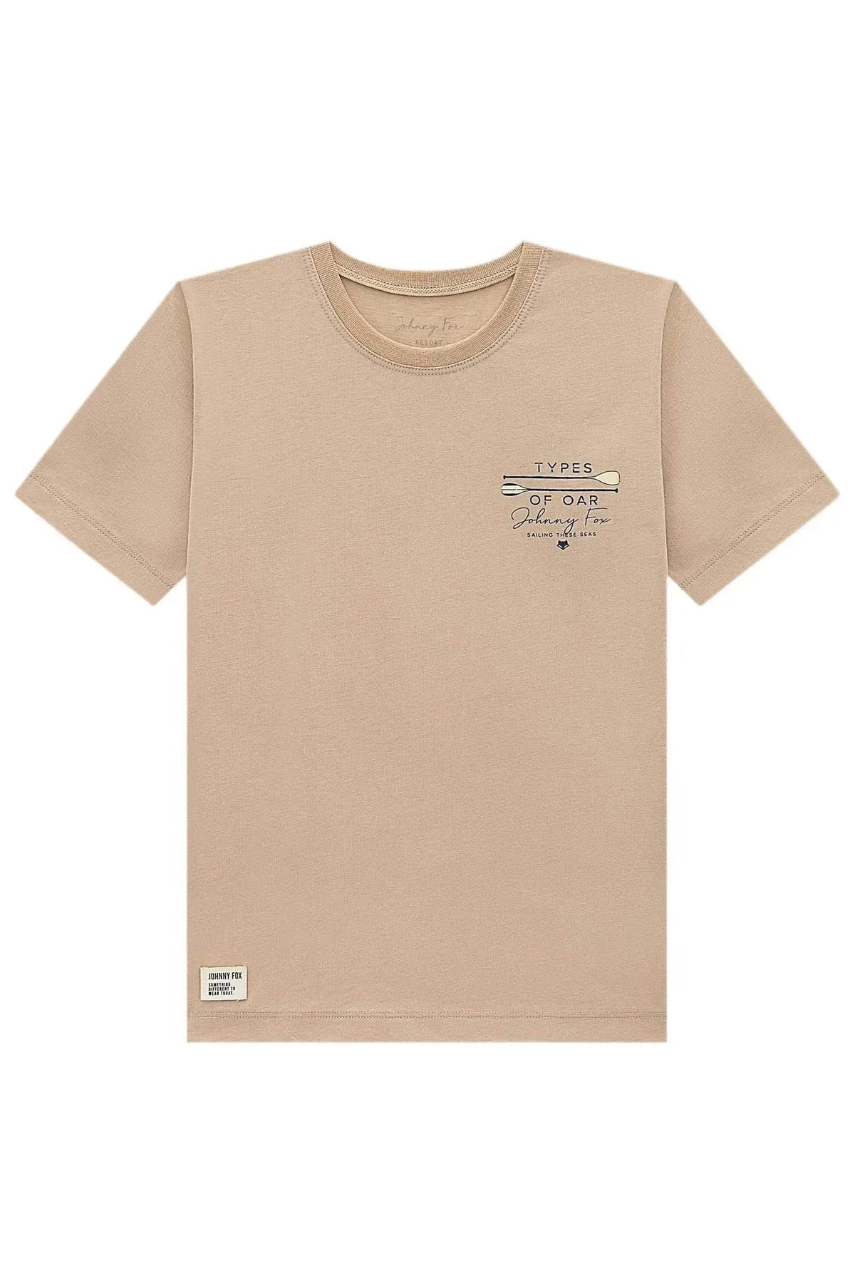 Camiseta em Meia Malha 98642 Johnny Fox Teen Menino