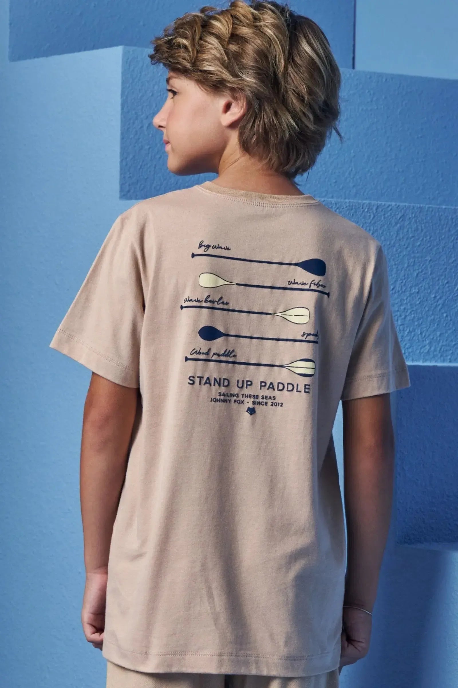 Camiseta em Meia Malha 98642 Johnny Fox Teen Menino