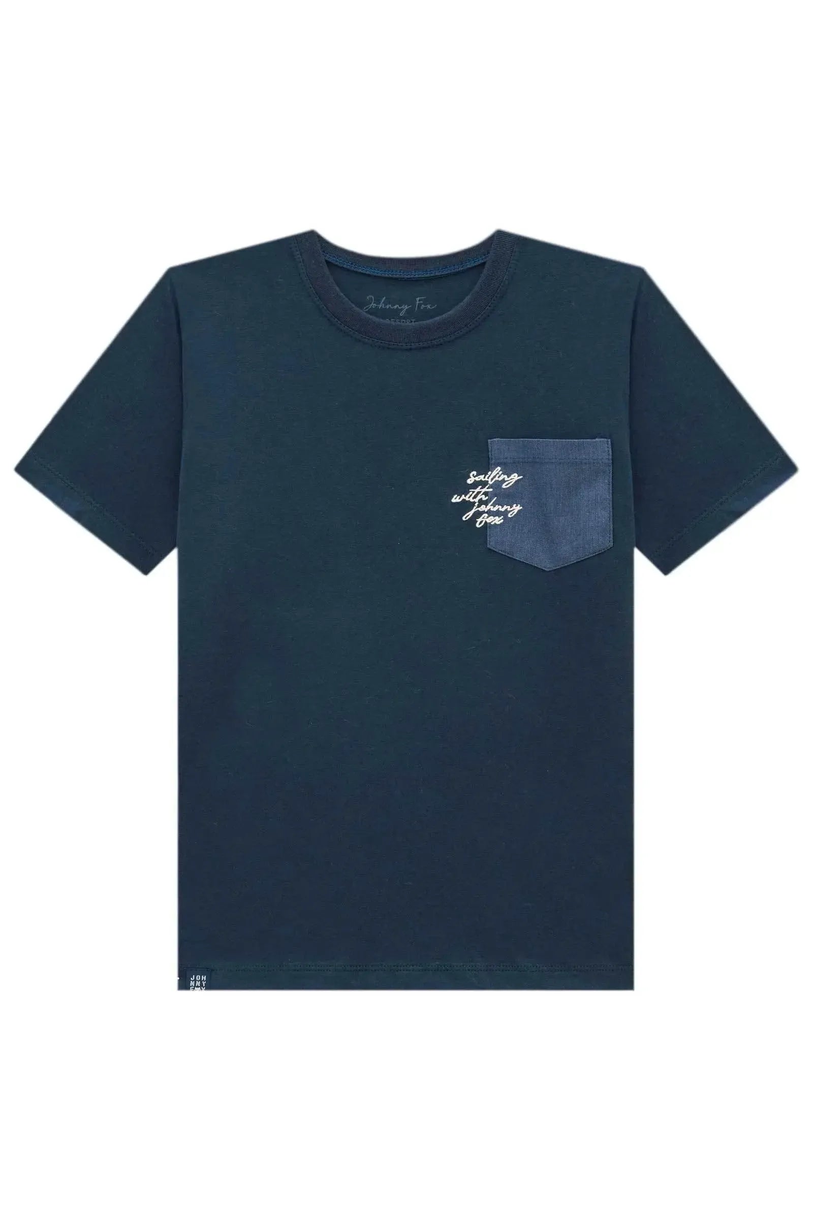 Camiseta em Meia Malha 98649 Johnny Fox Teen Menino
