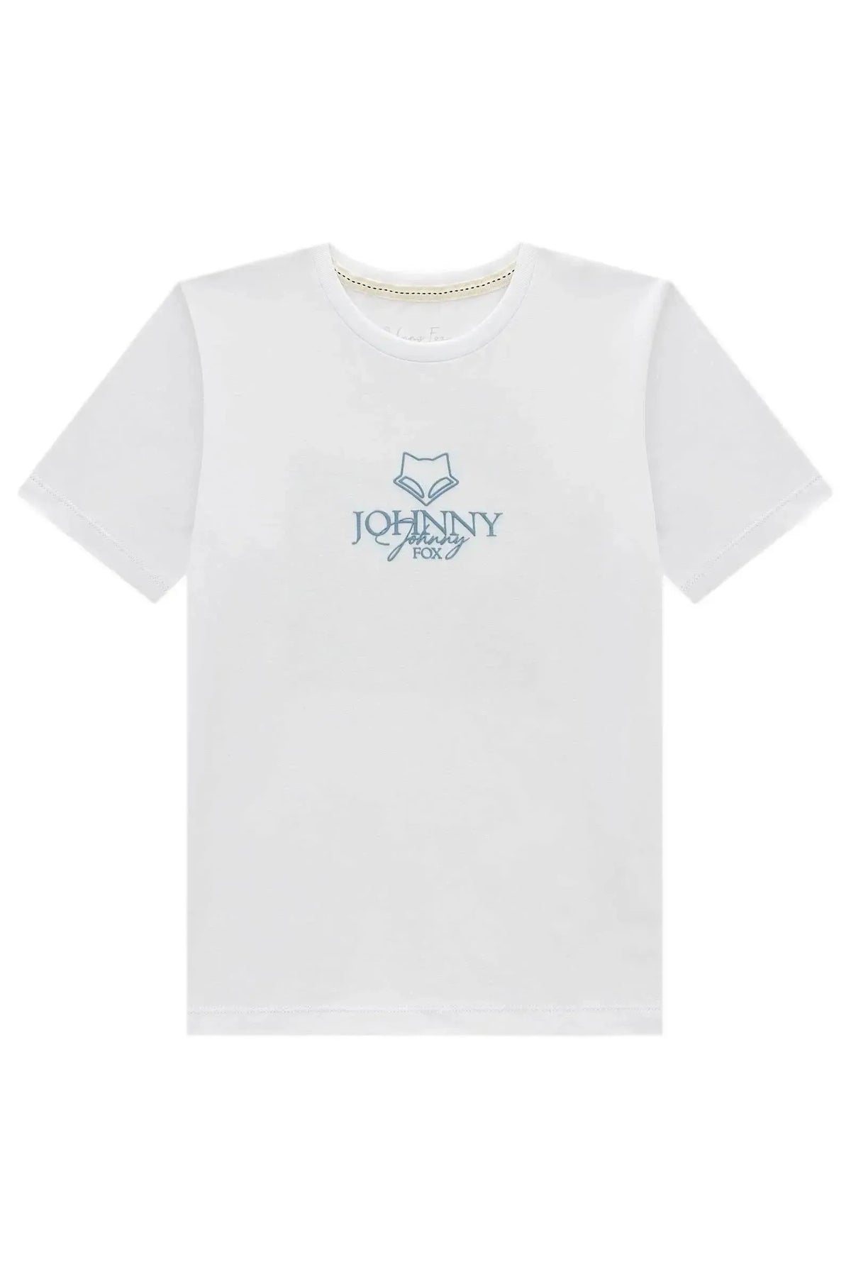 Camiseta em Meia Malha 98665 Johnny Fox Teen Menino
