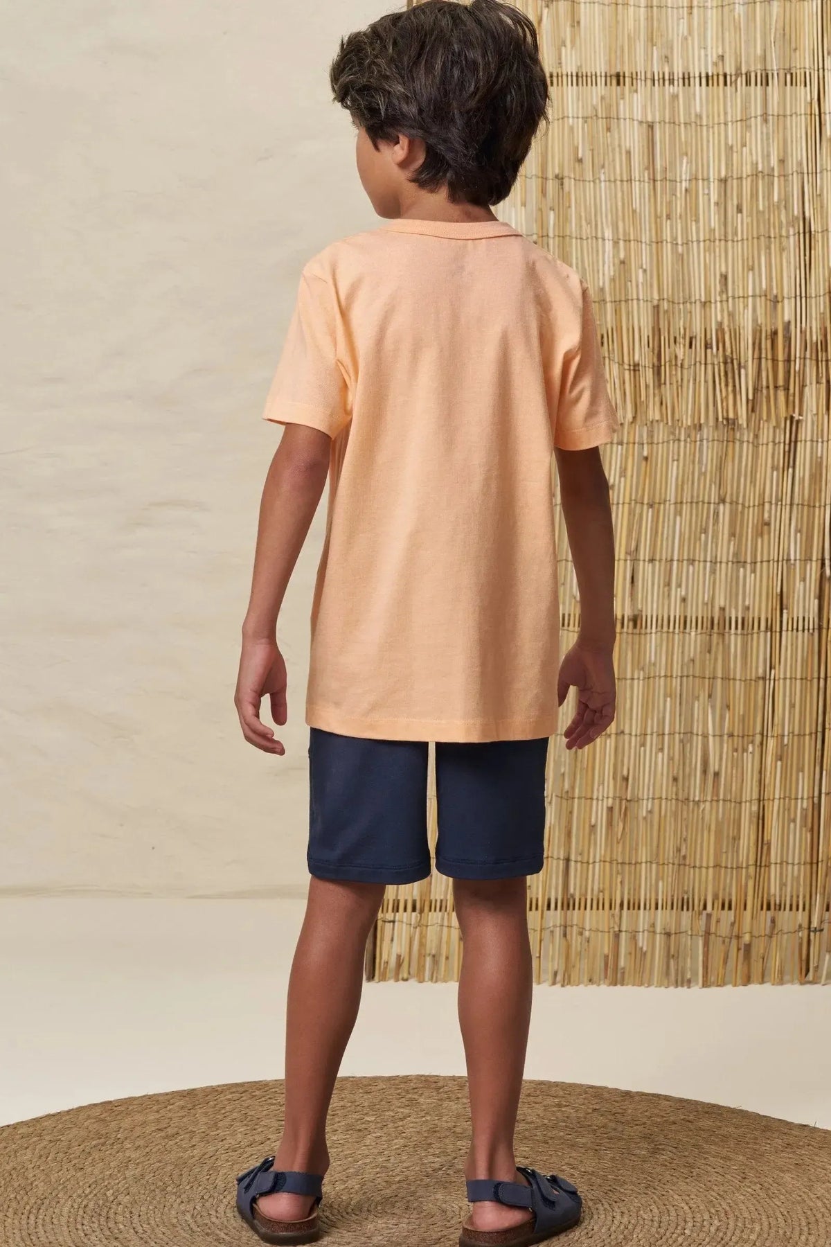 Camiseta em Meia Malha 98752 LucBoo Infantil Menino